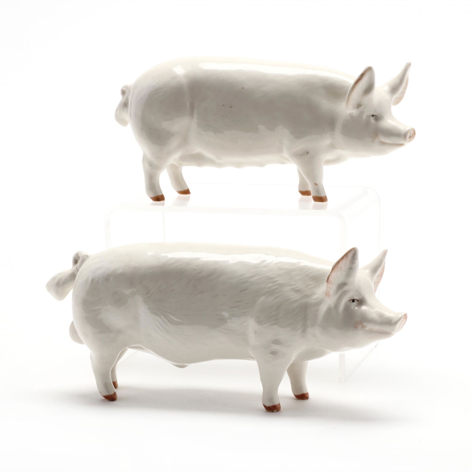 Two Beswick Porcelain Pigs (1 of 8)