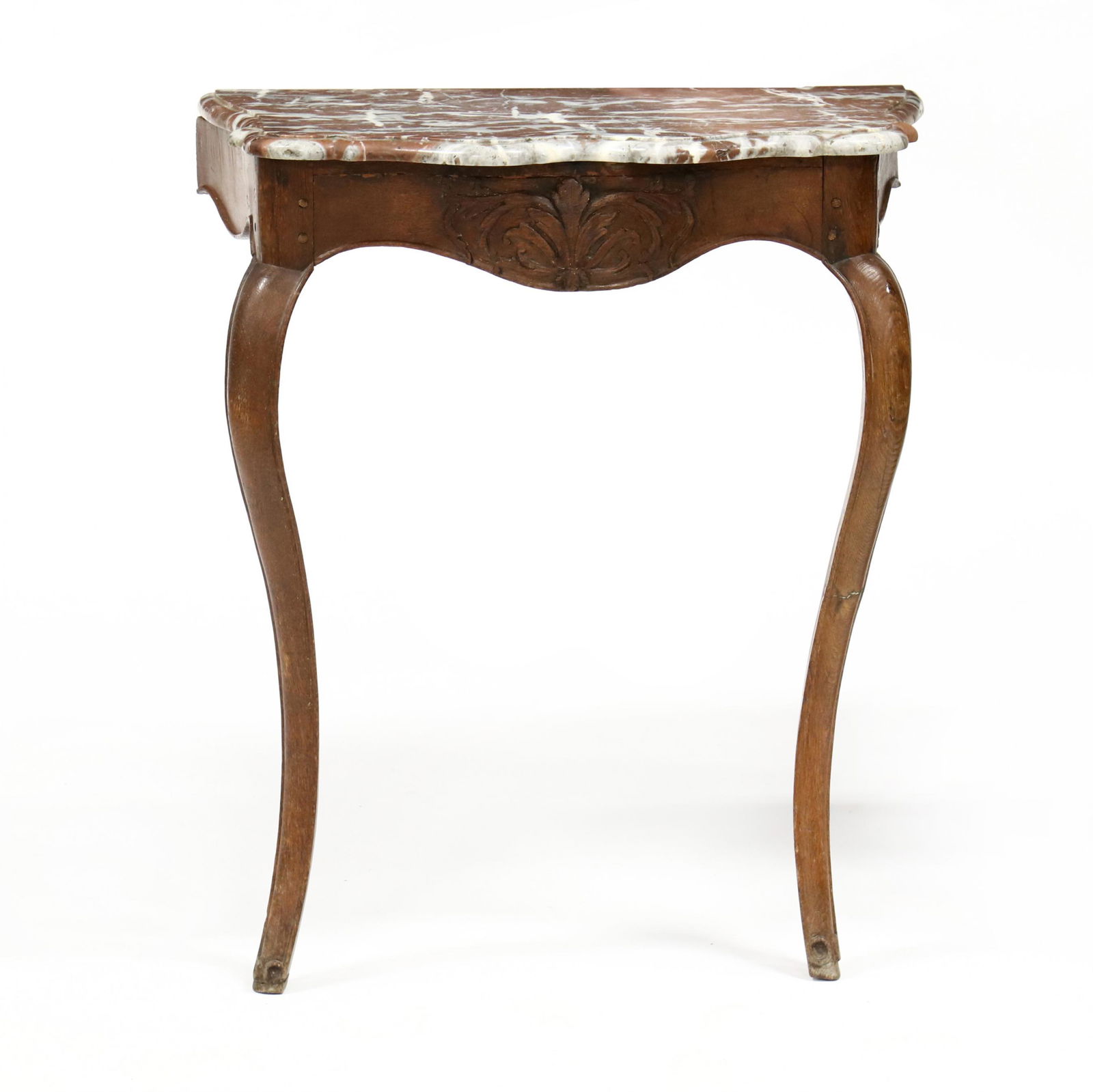 Louis XV Marble Top Wall-Mount Console Table (1 of 3)