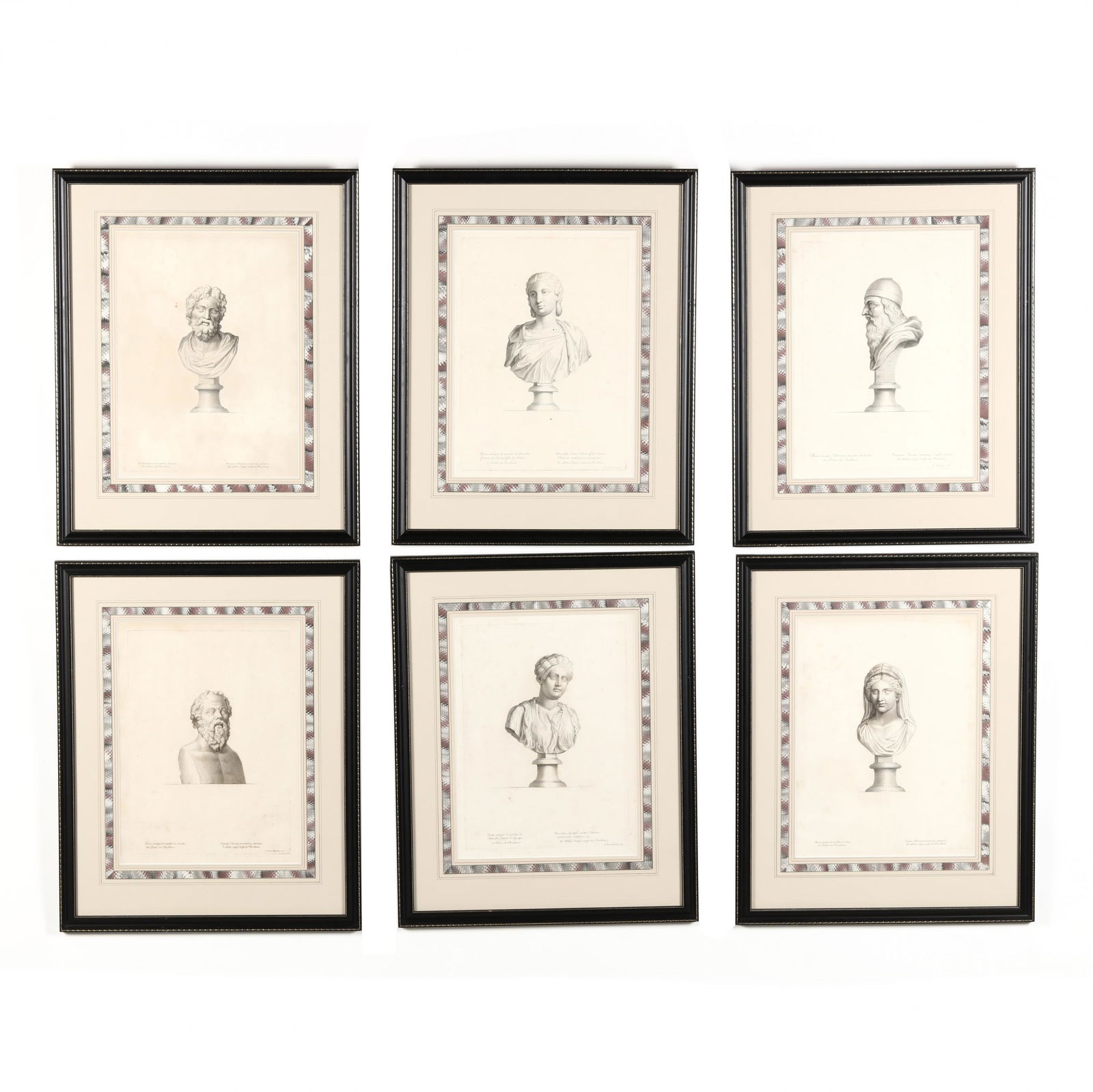 after Etienne Baudet (French, 1636-1711), Six Antique (1 of 10)