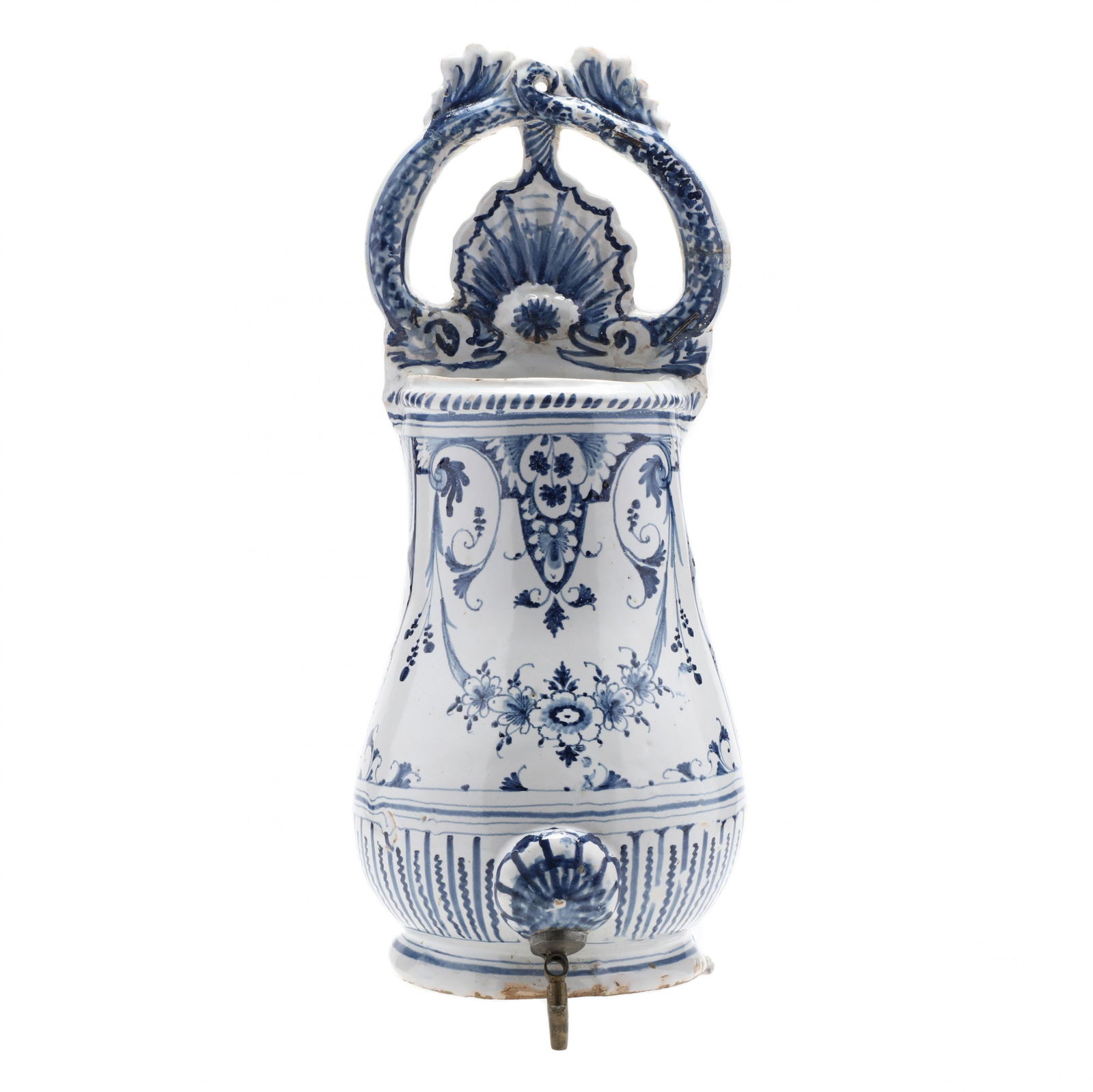 Delft Blue and White Wall Fountain (1 of 4)