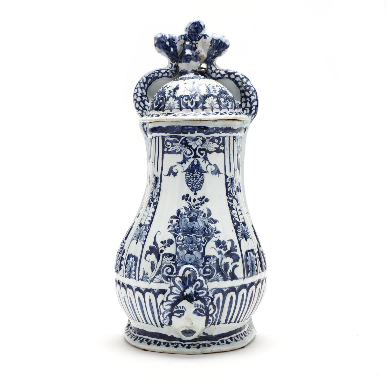 An Antique Delft Wall Mount Water Fountain (1 of 4)