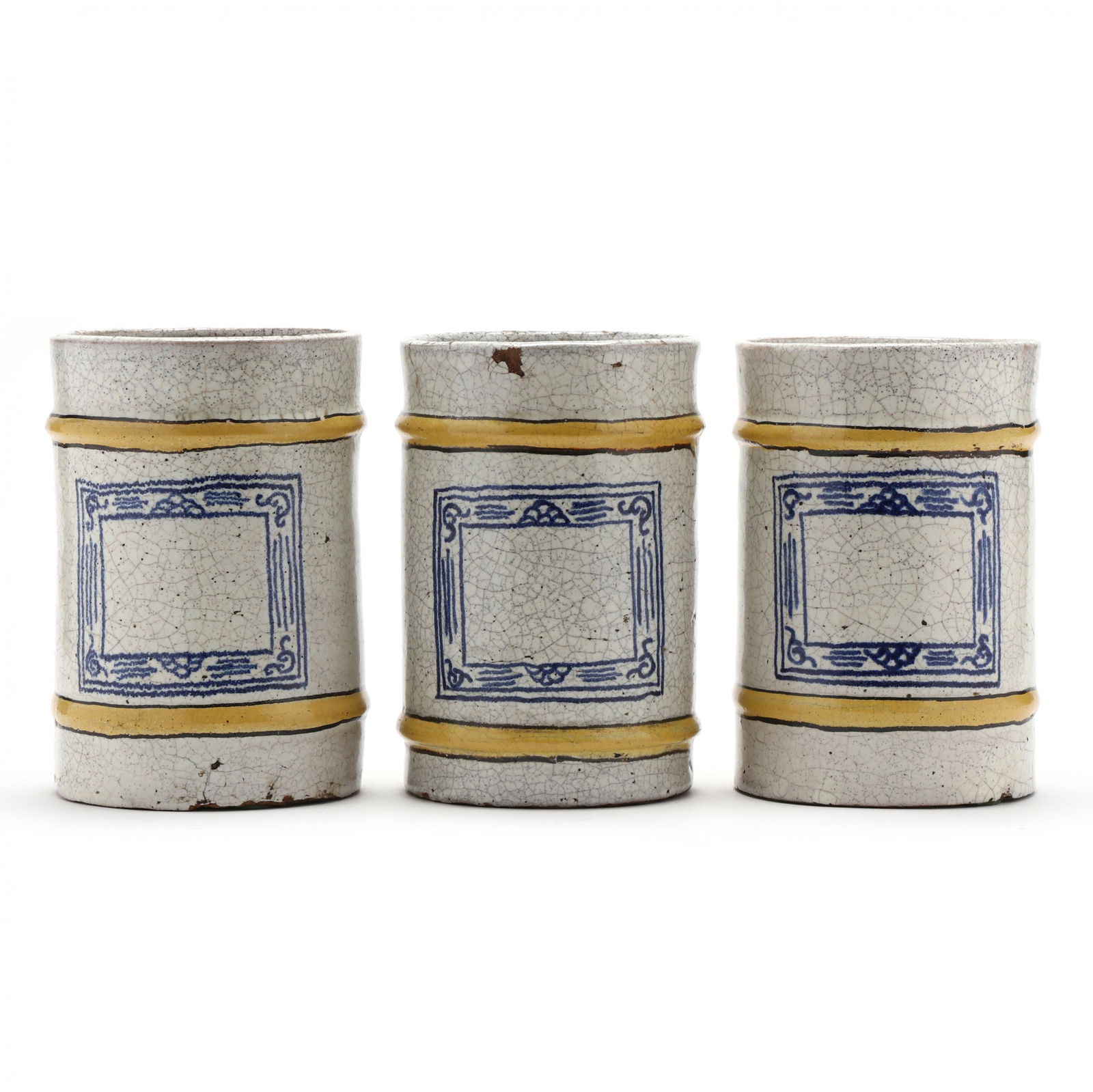 Three Pottery Canisters (1 of 6)