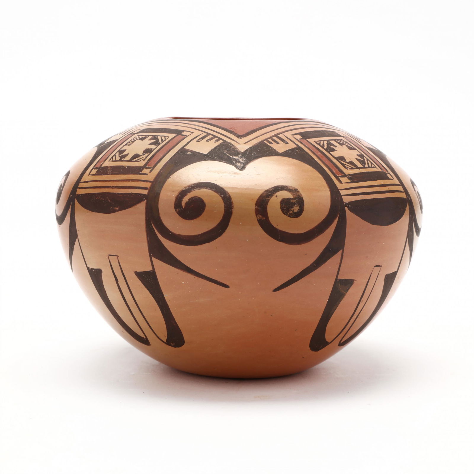 Hopi Pueblo Polychrome Jar, Elva Nampeyo (1926-1985) (1 of 4)