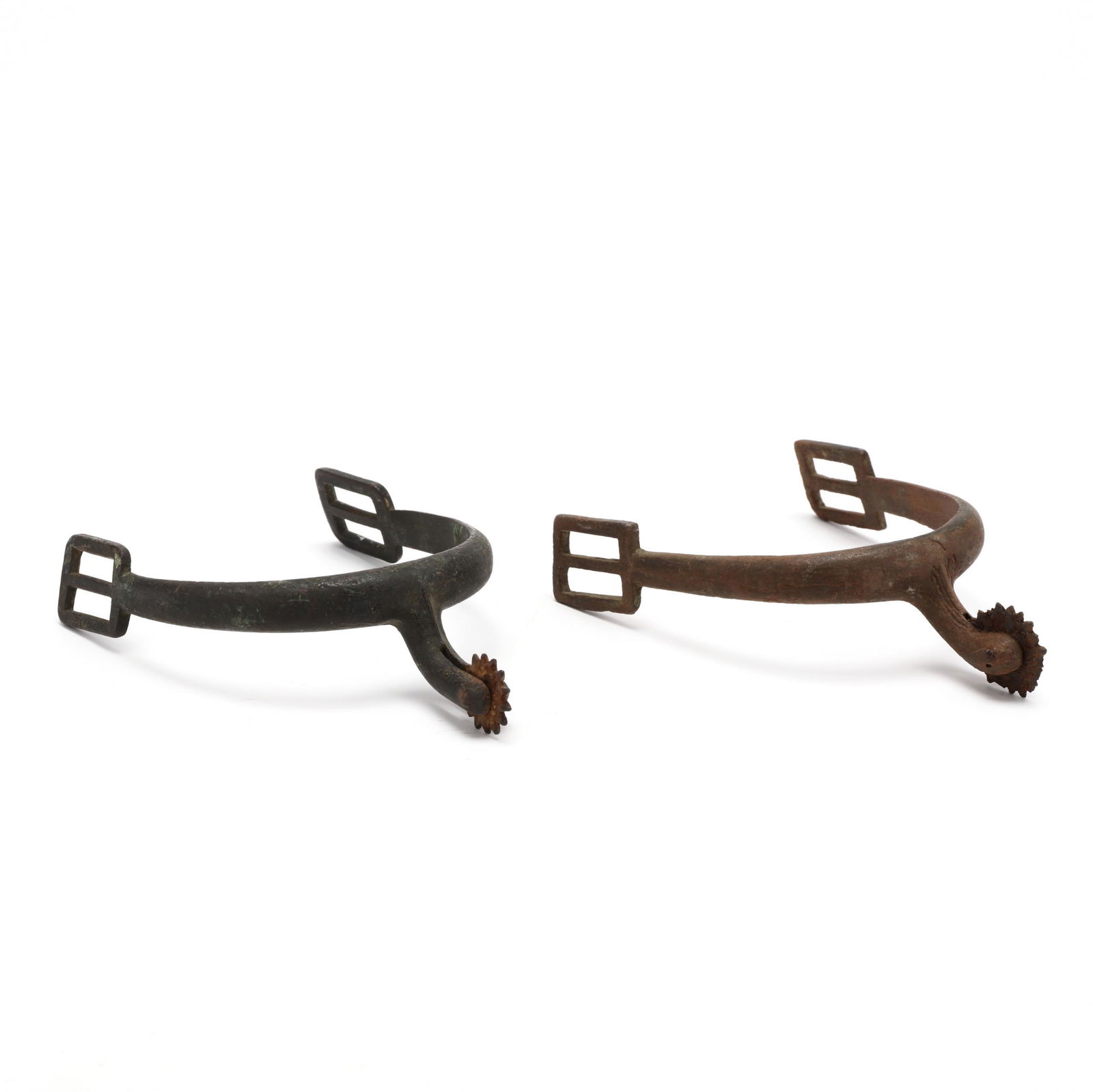 Two Union Cavalry Spurs Retaining Rowels (1 of 3)
