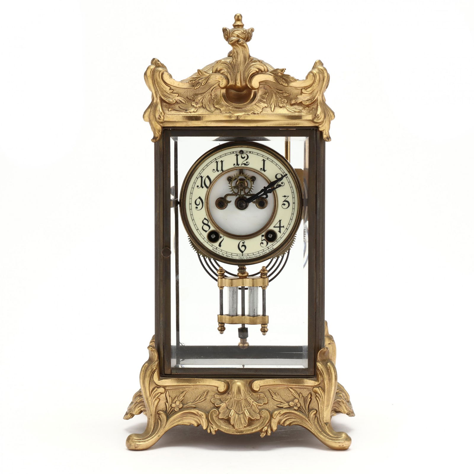 New Haven Clock Co. Crystal Regulator (1 of 10)