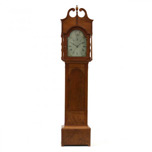 Antique American Tall Case Clock Apr 02, 2021 Leland Little