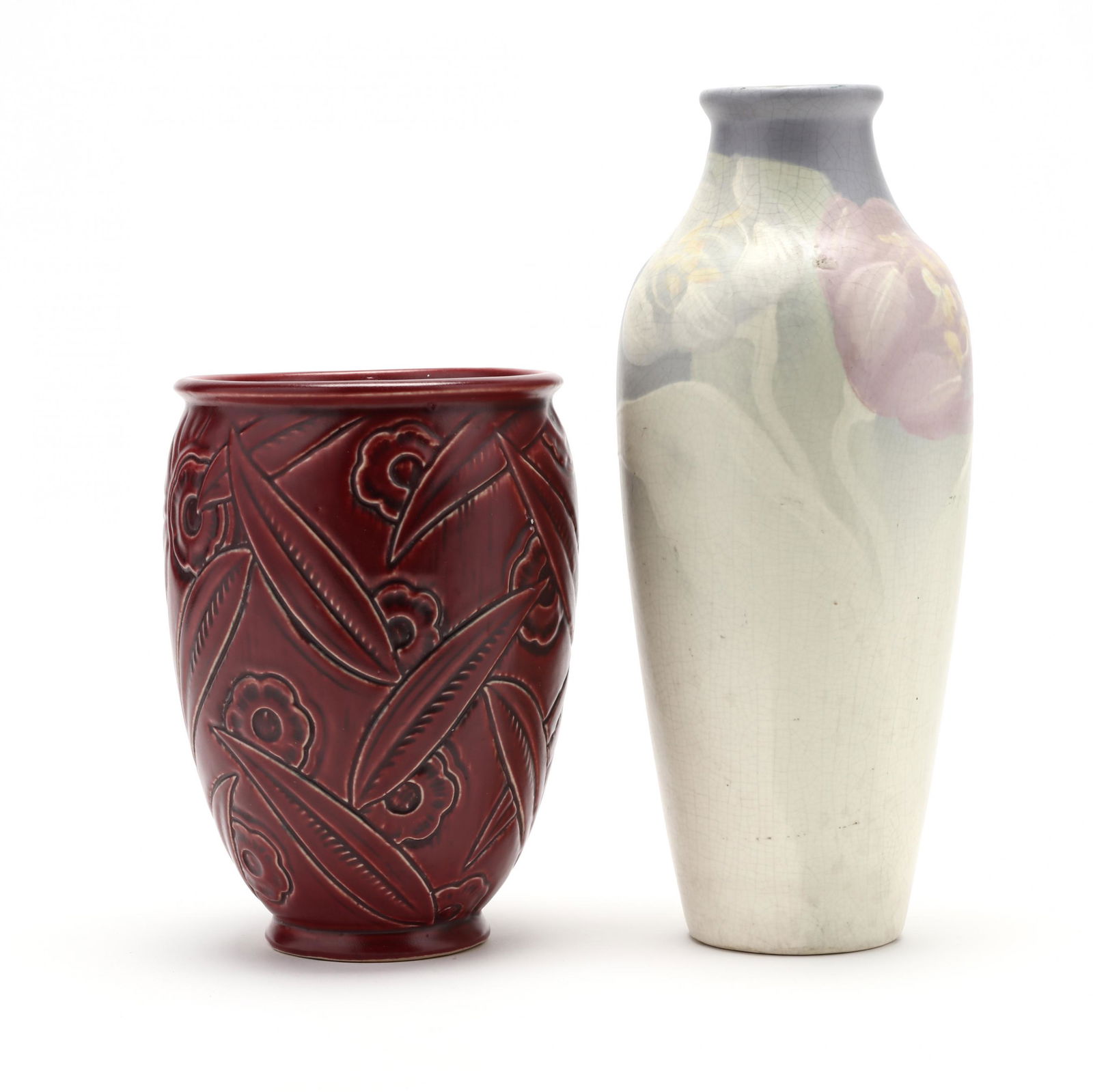 Two Weller Art Pottery Vases (1 of 5)