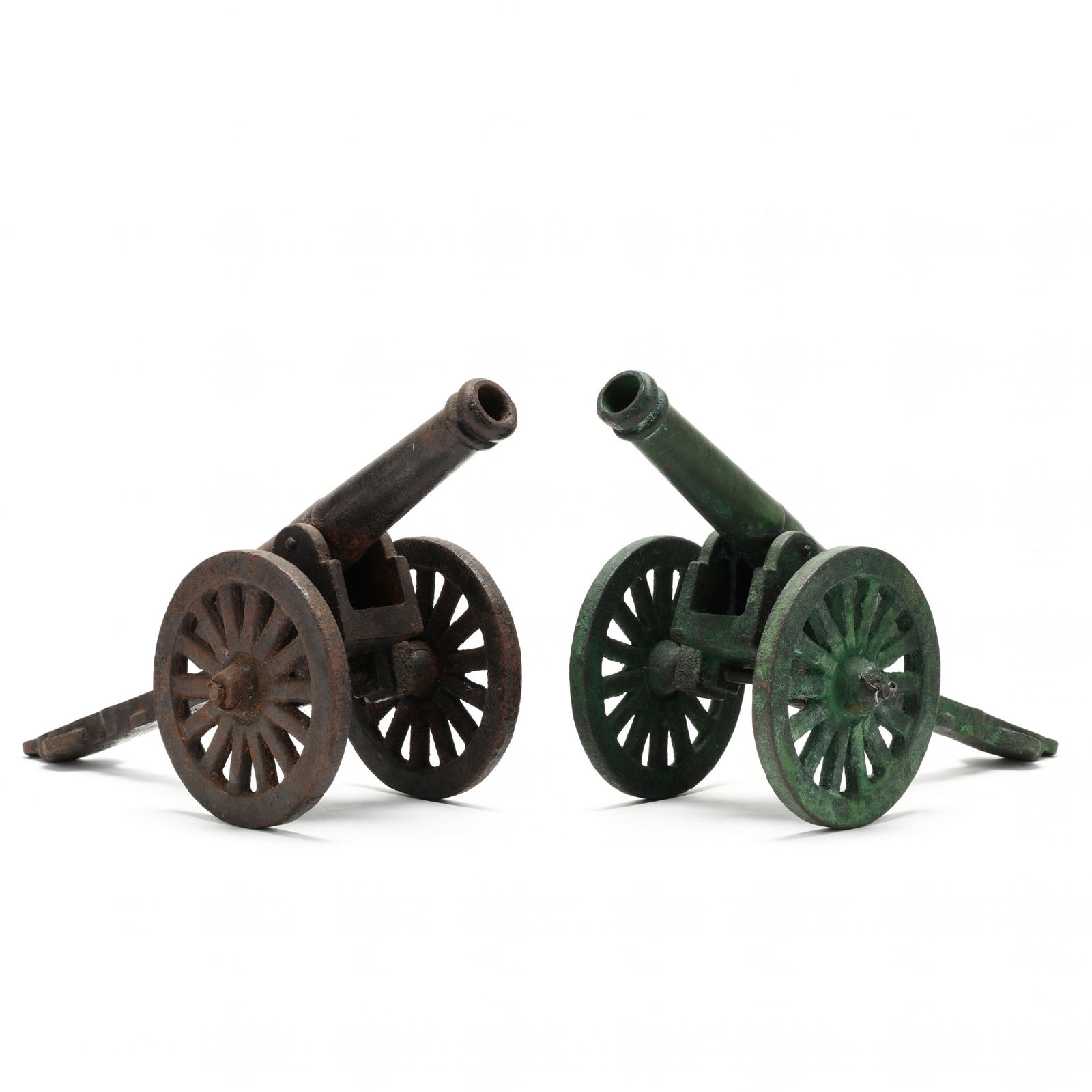 Two Iron Miniature Cannons (1 of 4)