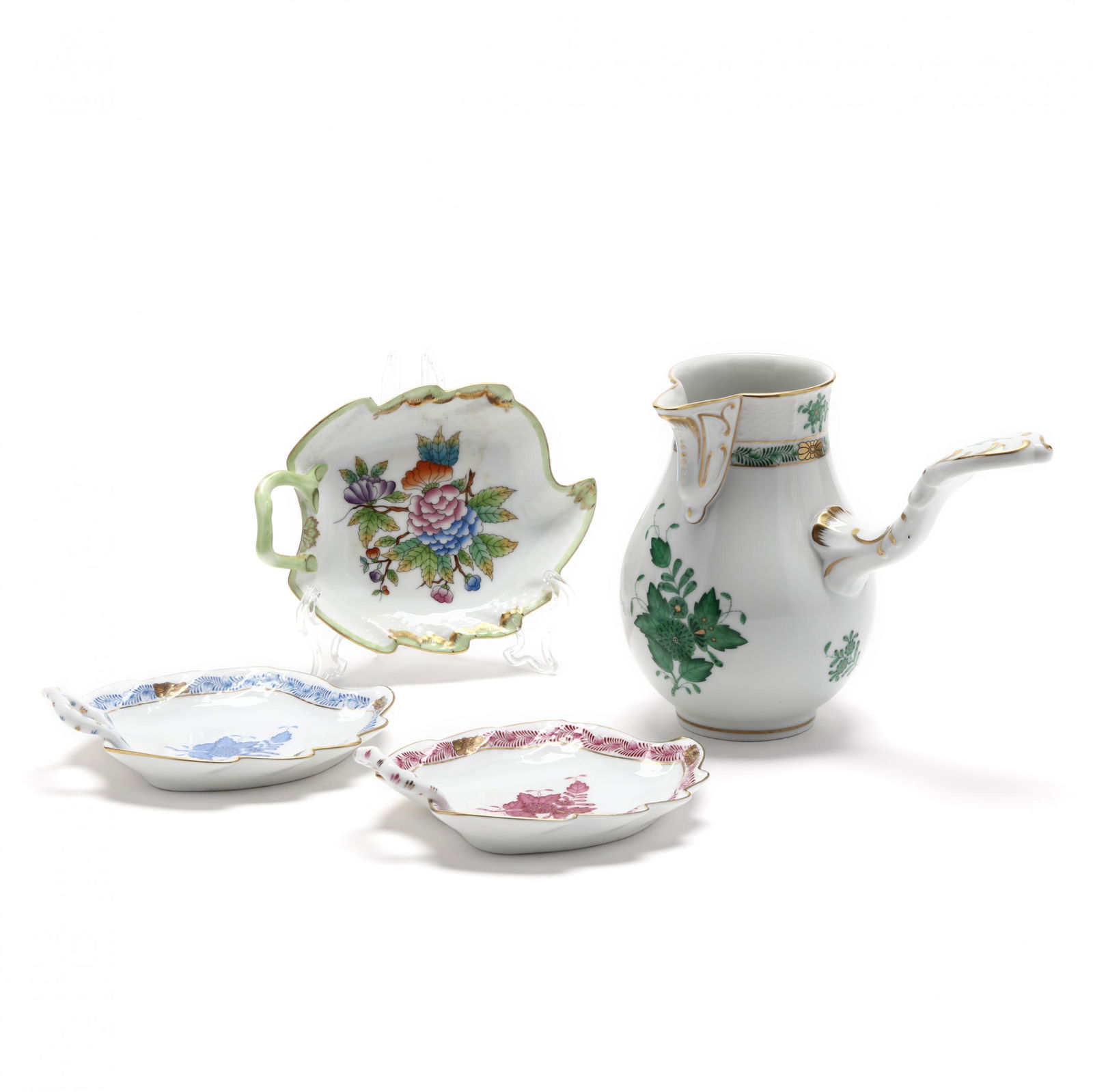 Four Herend Porcelain Pieces (1 of 5)