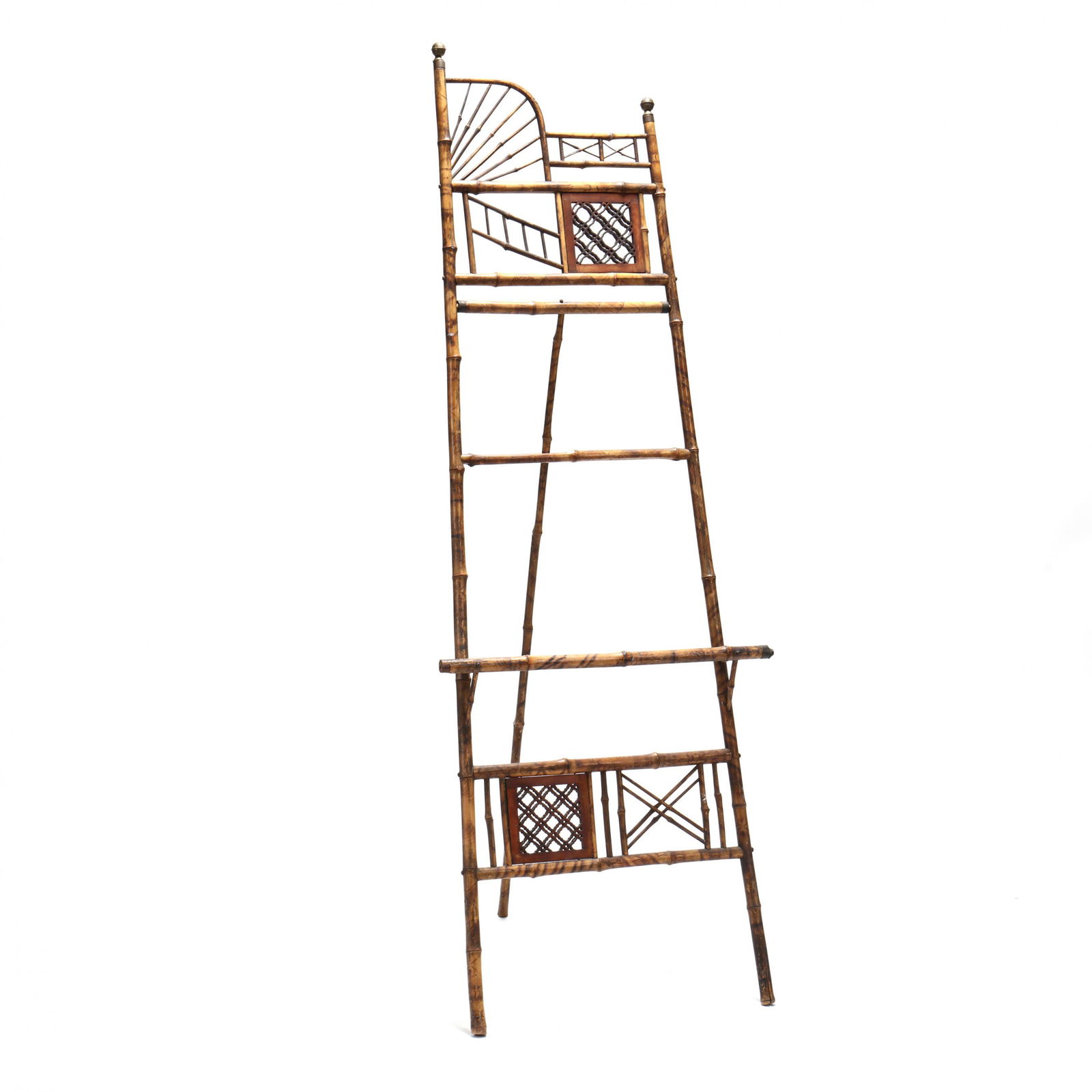 An Aesthetic Period Burnt Bamboo Easel (1 of 4)