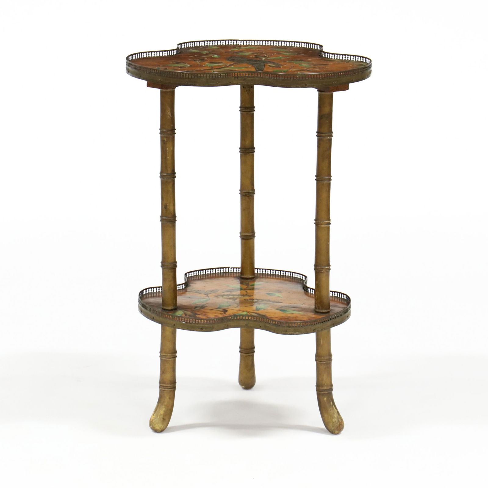 An Aesthetic Period Paint Decorated Side Table (1 of 3)