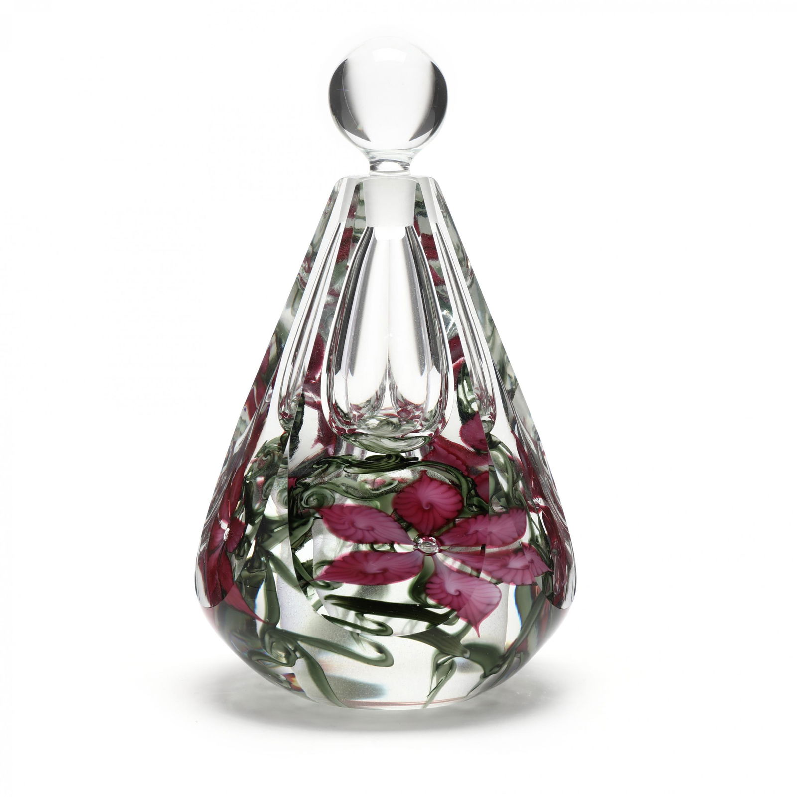 Vandermark Studio, Paperweight Art Glass Perfume Bottle (1 of 6)