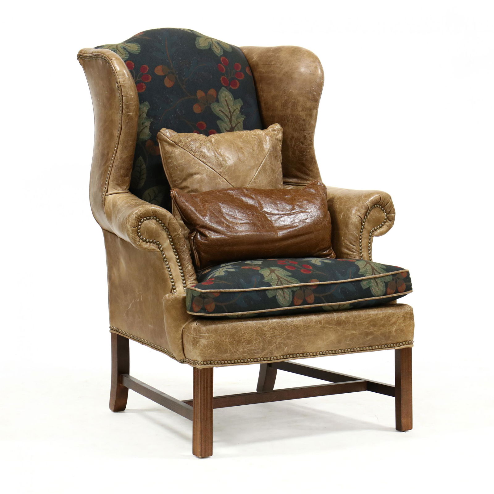 Lexington Furniture, Leather Upholstered Easy Chair (1 of 5)