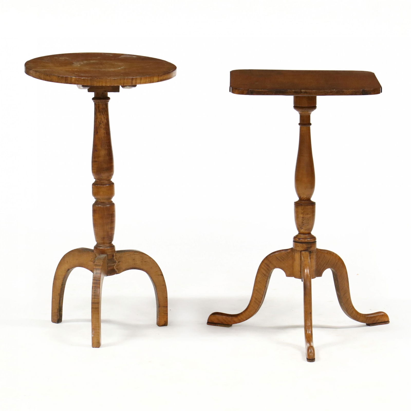 Two Bench Made Federal Style Maple Stands (1 of 5)