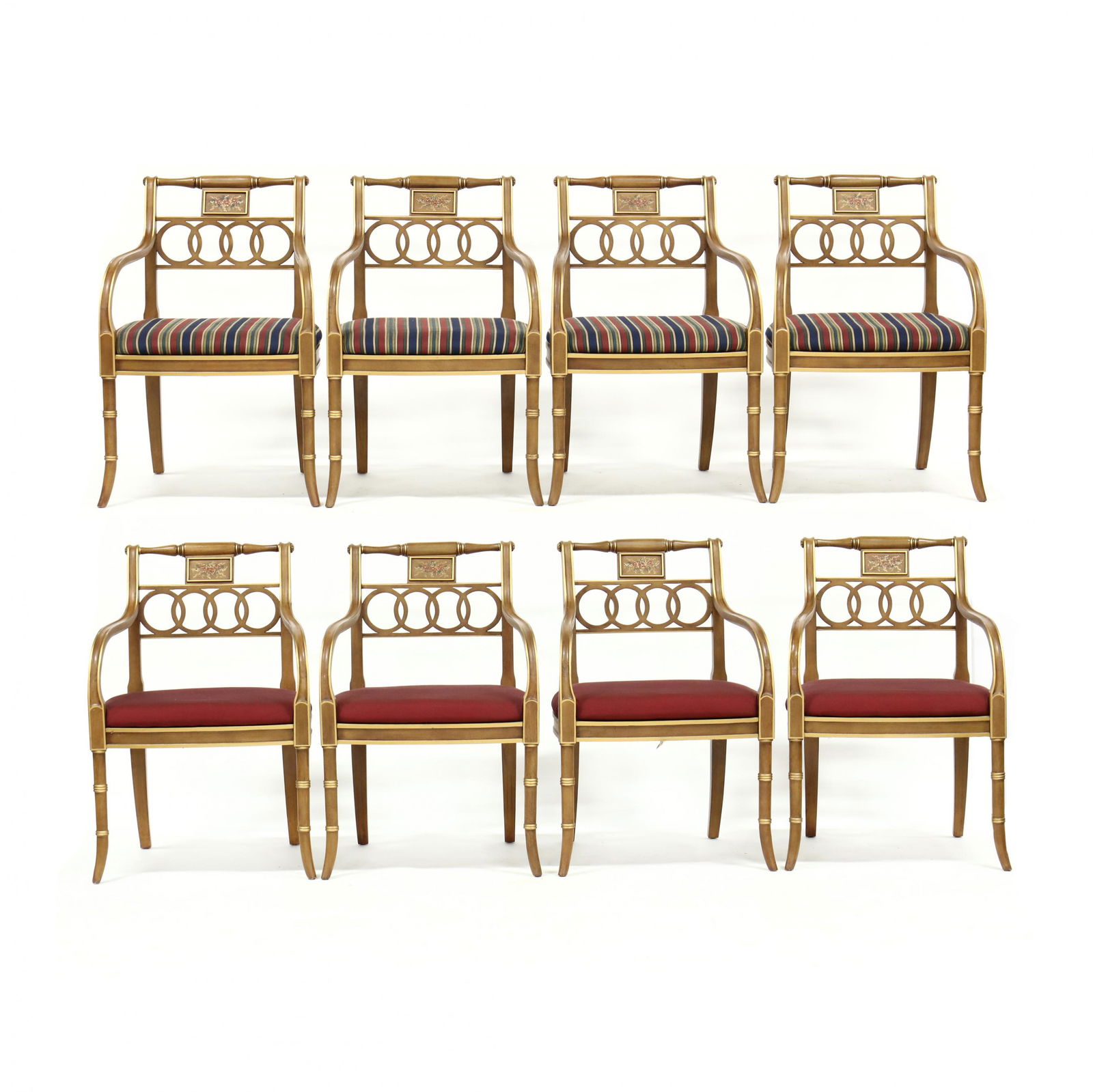 Hickory Chair, Set of Eight  Charleston Regency  Dining (1 of 10)
