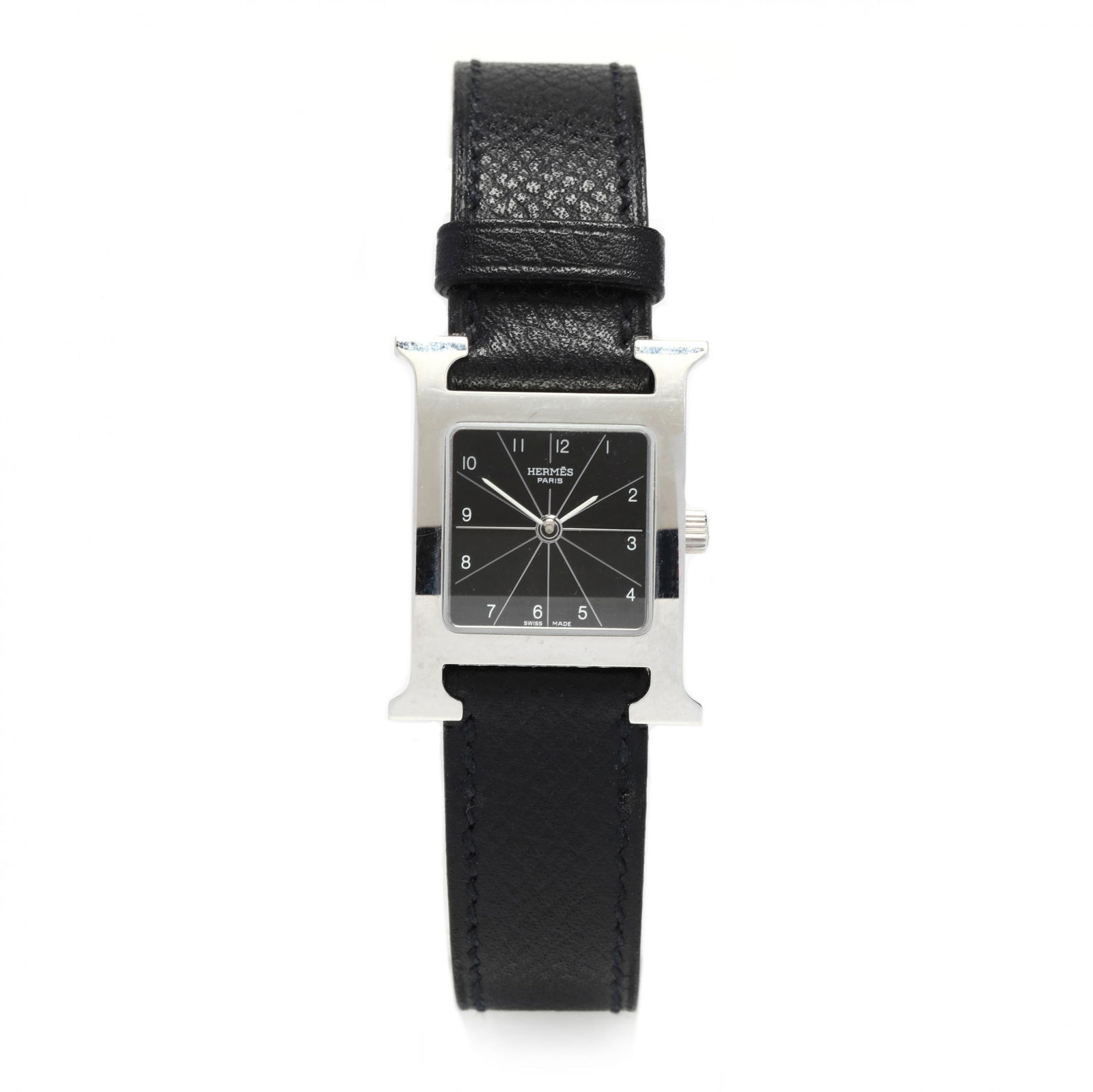 Lady's Stainless Steel "Heure H" Watch, HermÃ¨s (1 of 5)