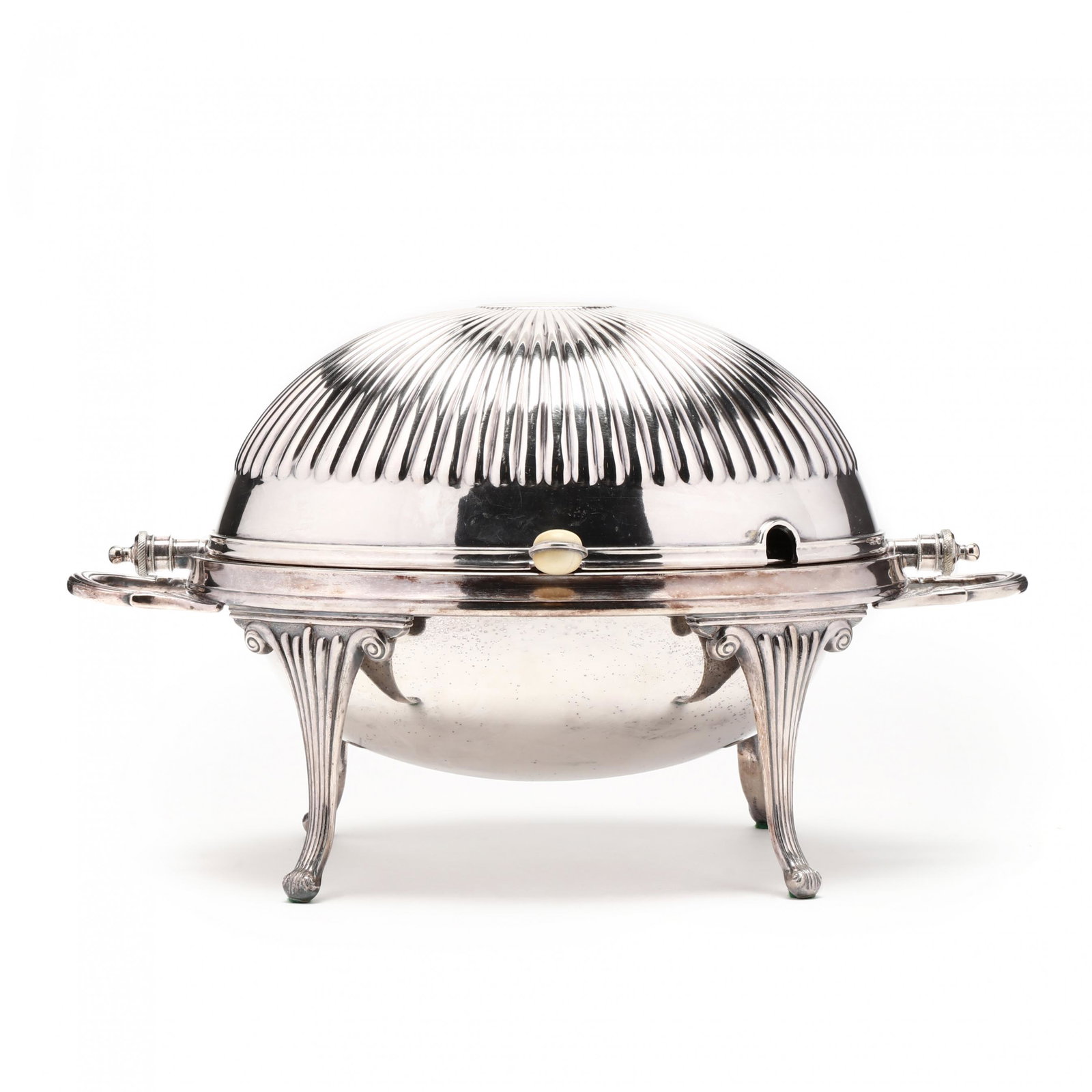 Antique English Silverplate Breakfast Server (1 of 7)