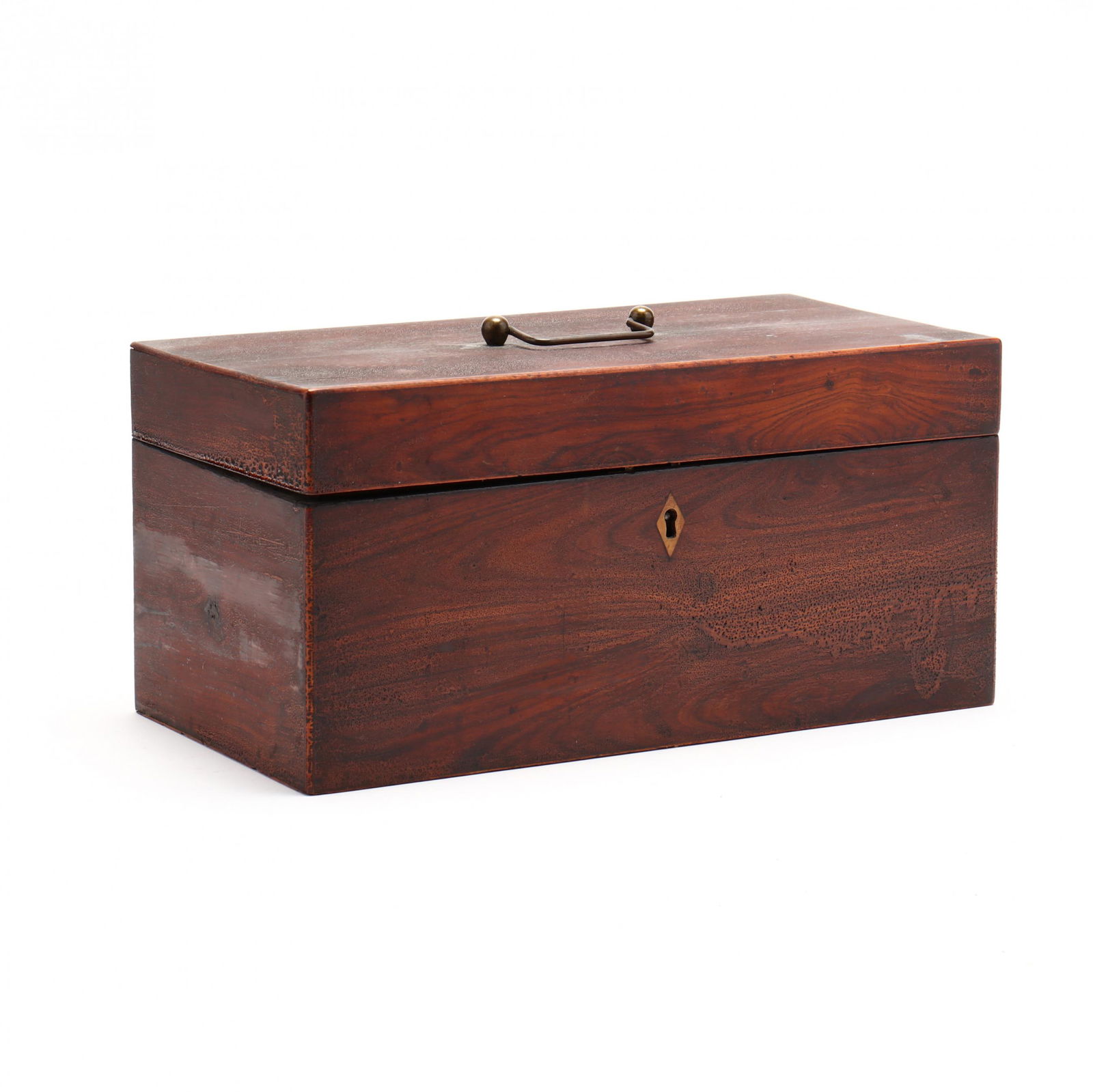 Georgian Mahogany Tea Caddy (1 of 5)