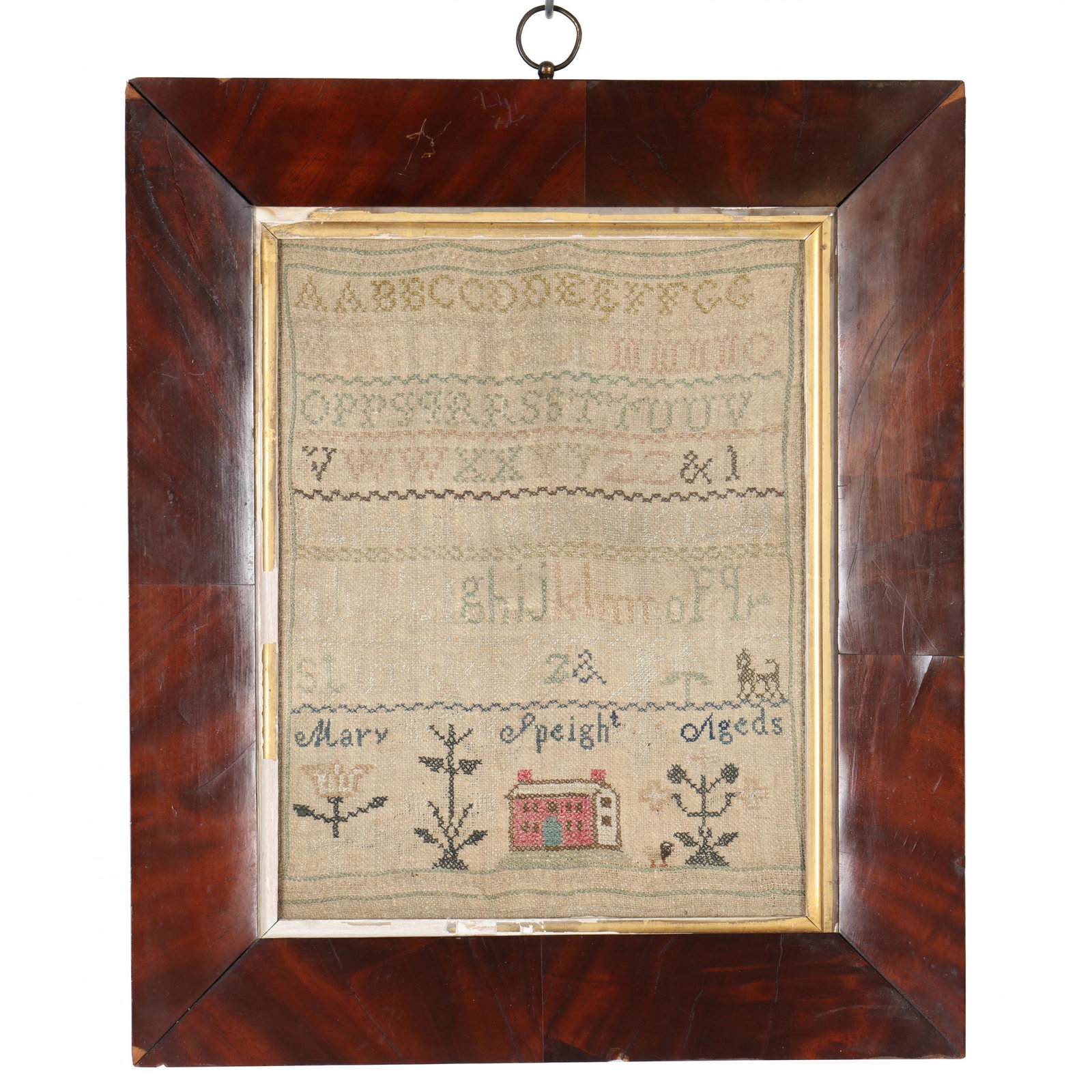 Mary Speight's Needlework Sampler (1 of 4)