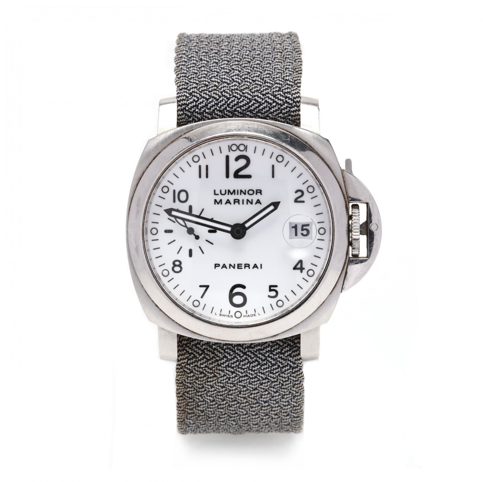 Gent's Stainless Steel Luminor Marina Watch, Panerai (1 of 8)