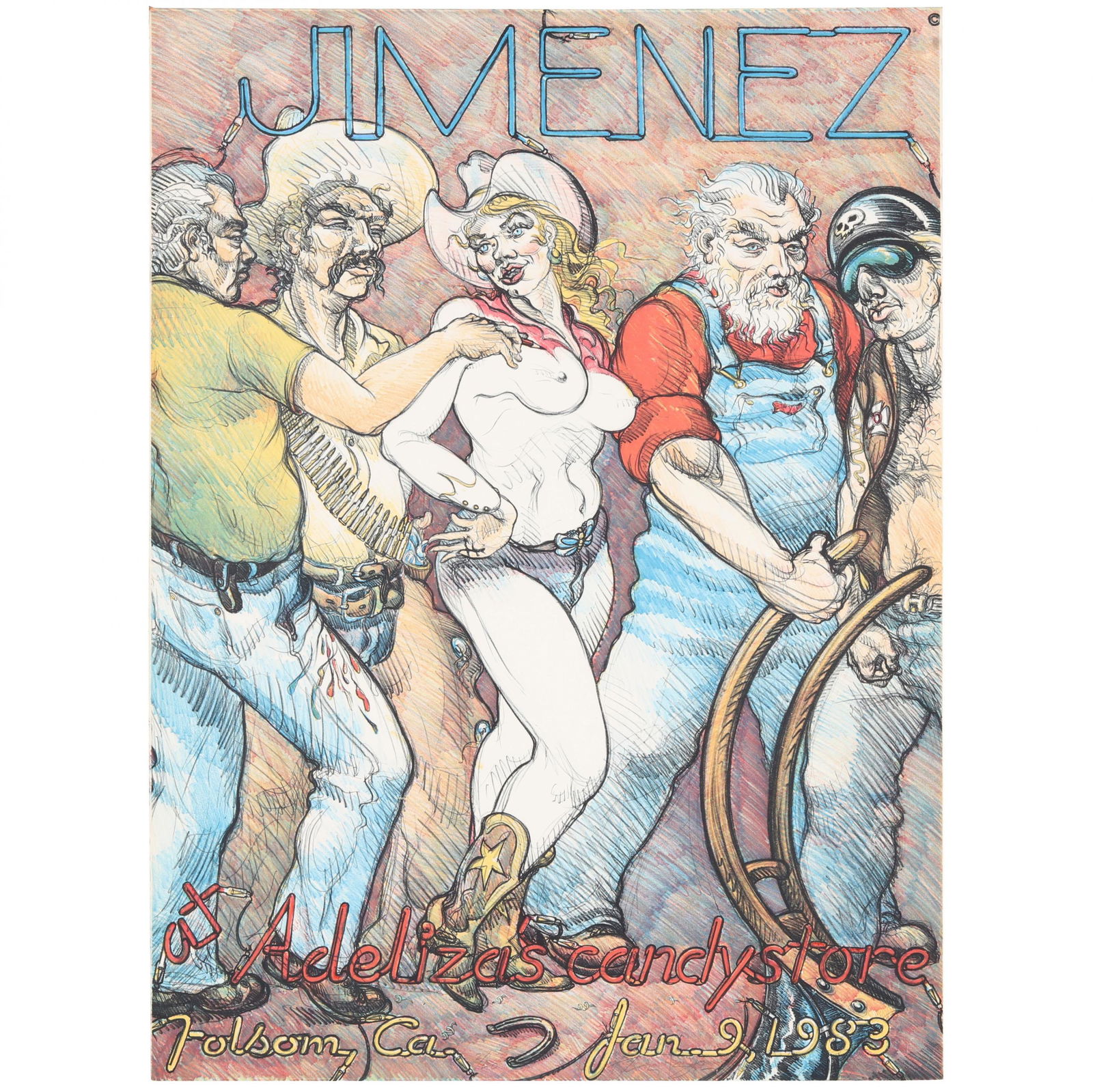 Luis JimÃ©nez (American, 1940-2006),  Jiménez at (1 of 7)