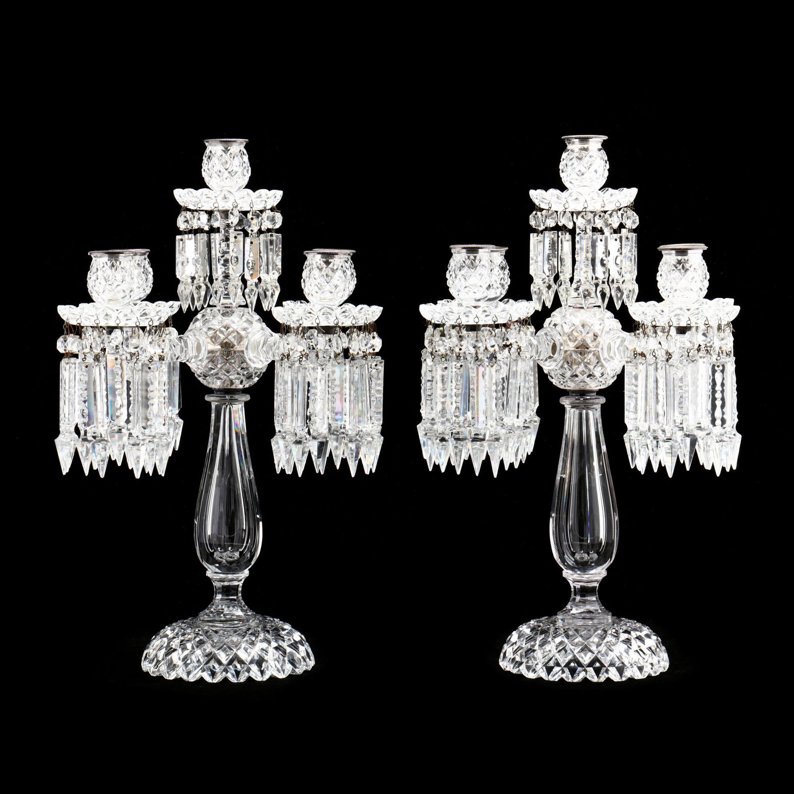 Hawkes, Rare Pair of American Brilliant Period Cut (1 of 6)