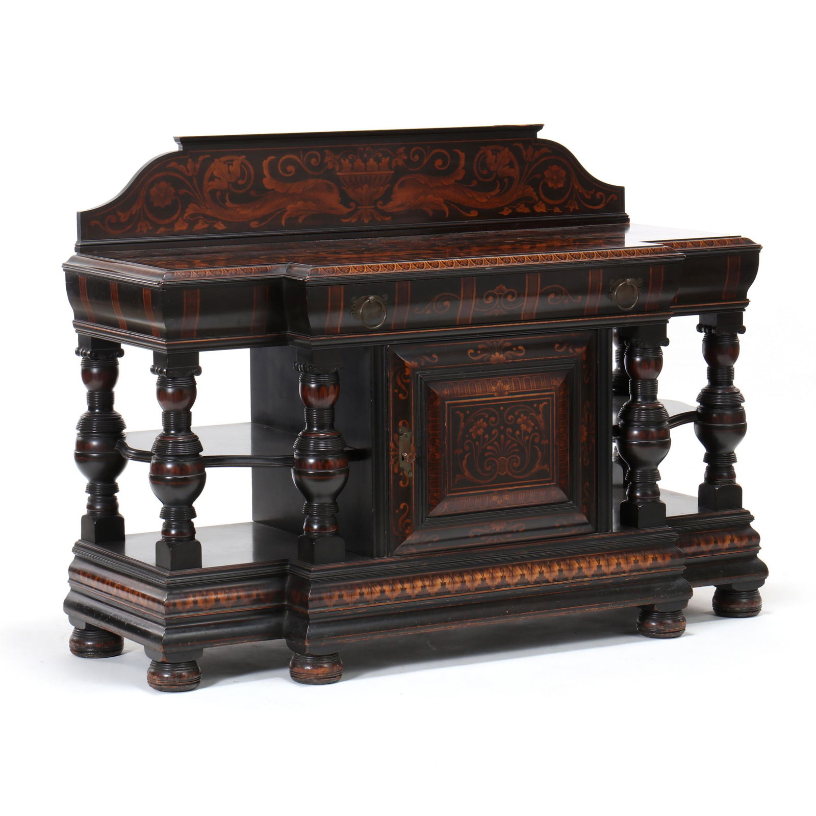 American Aesthetic Revival Ebonized and Decorated (1 of 10)