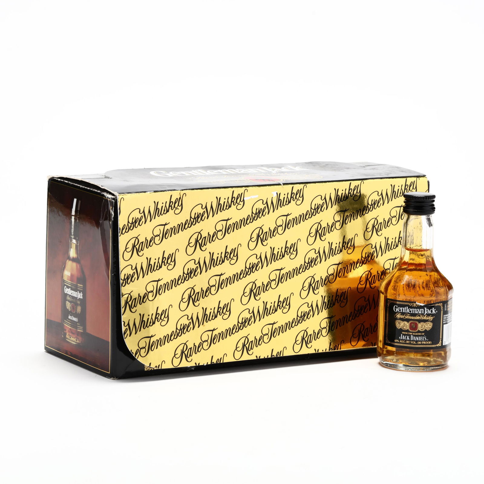 Gentleman Jack (Jack Daniels) Rare Tennessee Whiskey: Gentleman Jack (Jack Daniels) Rare Tennessee Whiskey (10 mini bottles) The buyer acknowledges that he/she is acting within compliance with their state and local laws in regards to the purchase, transp