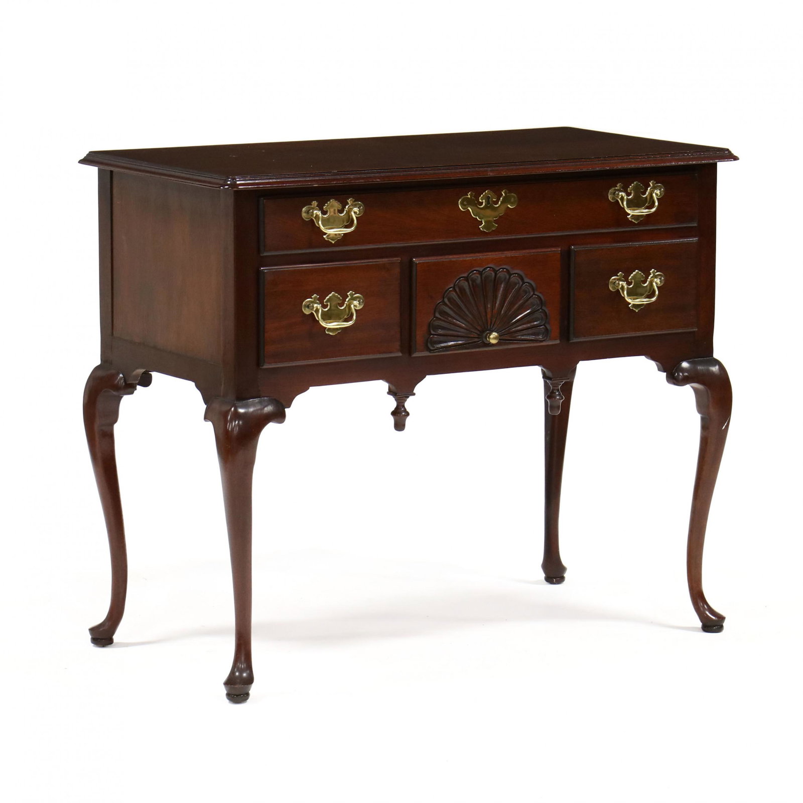 Council Craftsman, Mahogany Queen Anne Style Lowboy (1 of 4)