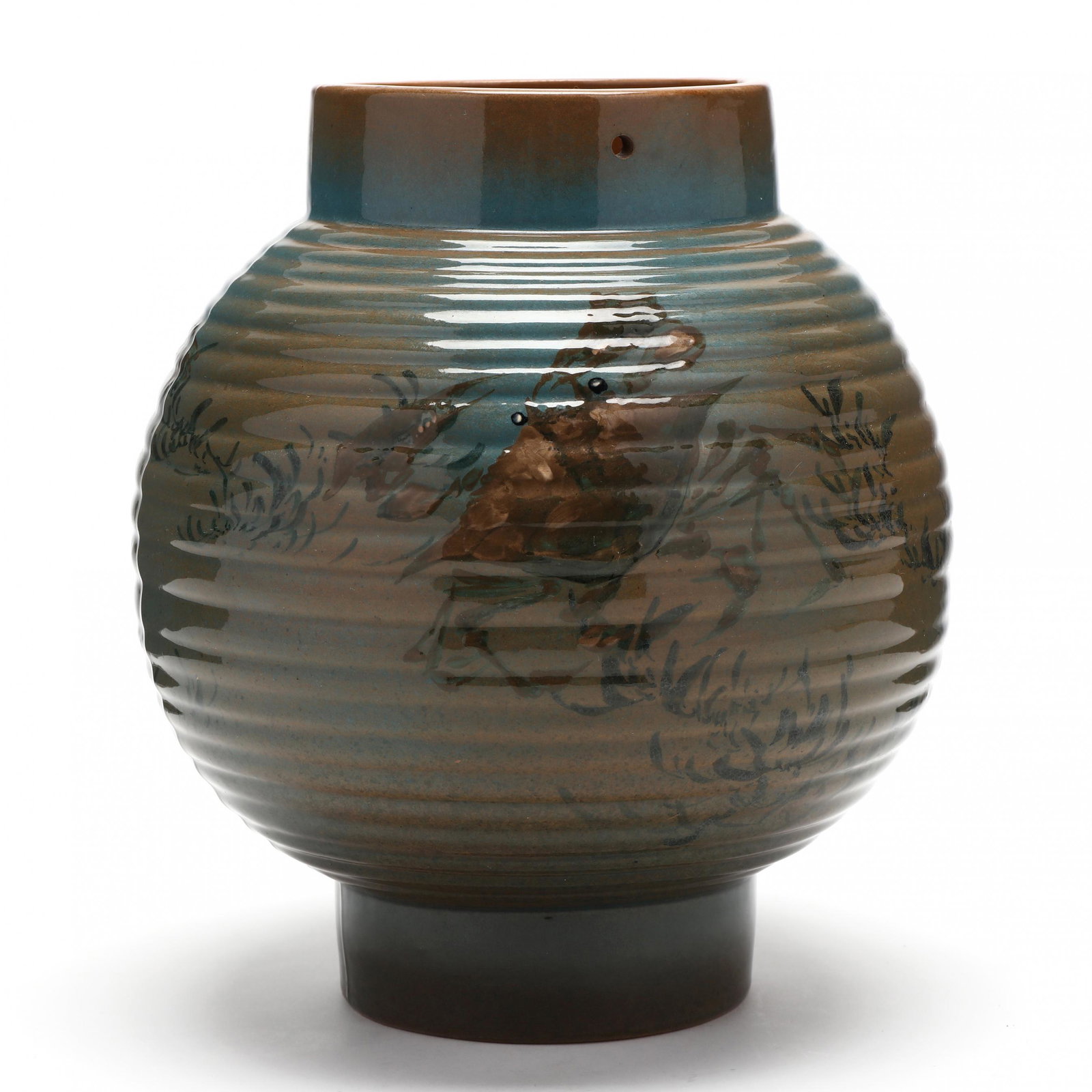 Rookwood Pottery Kerosene Lamp 1884 (1 of 7)