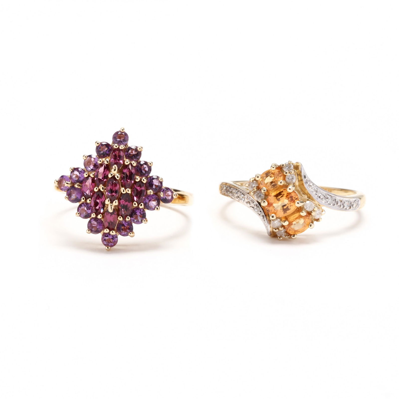 Two Gold and Gem-Set Rings (1 of 9)