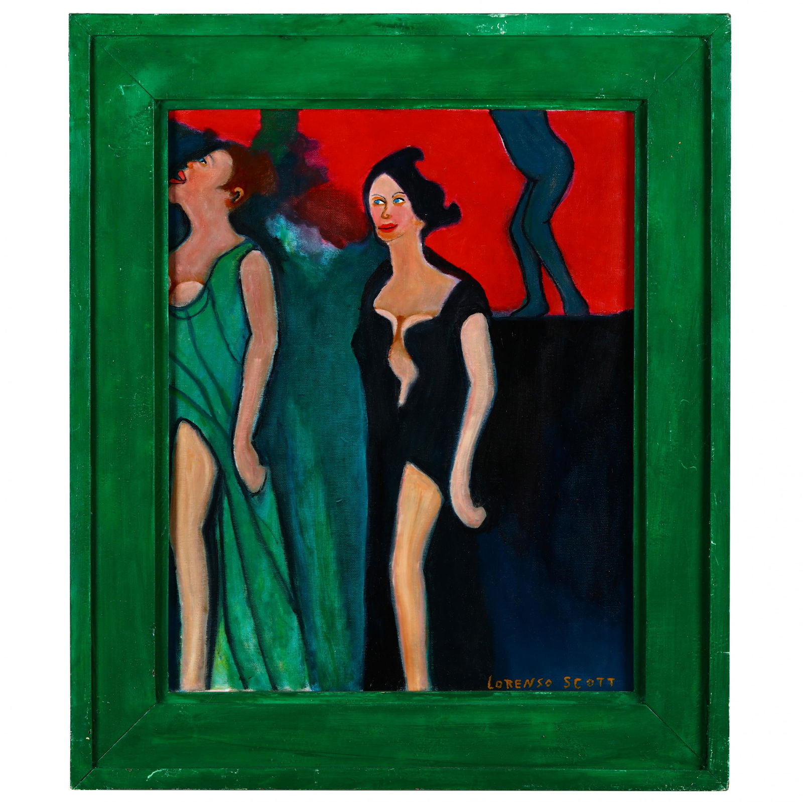 Lorenzo Scott (GA, born 1934), Two Women (1 of 4)