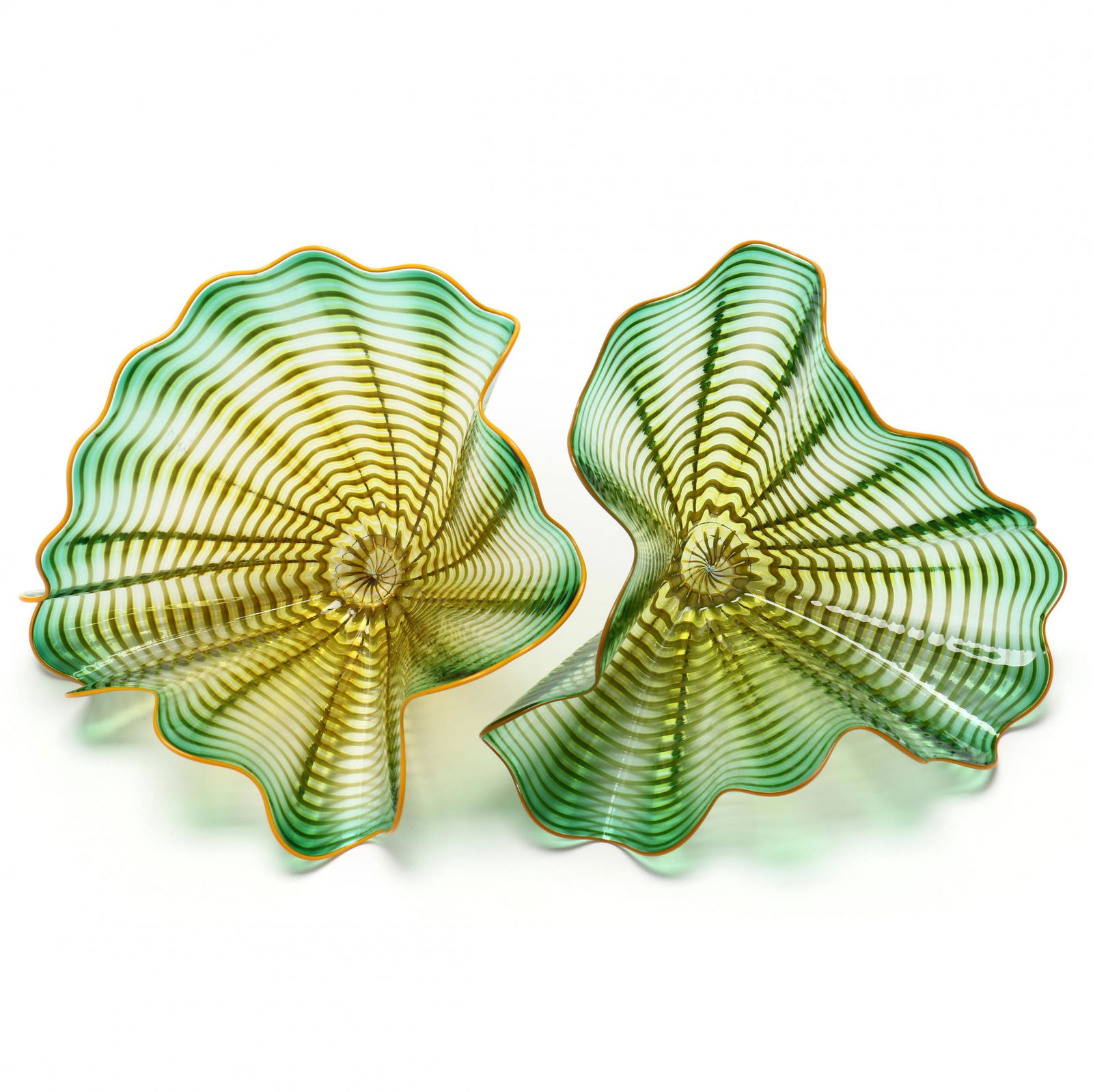 Dale Chihuly (American, b. 1941),  Laguna Persians (1 of 10)