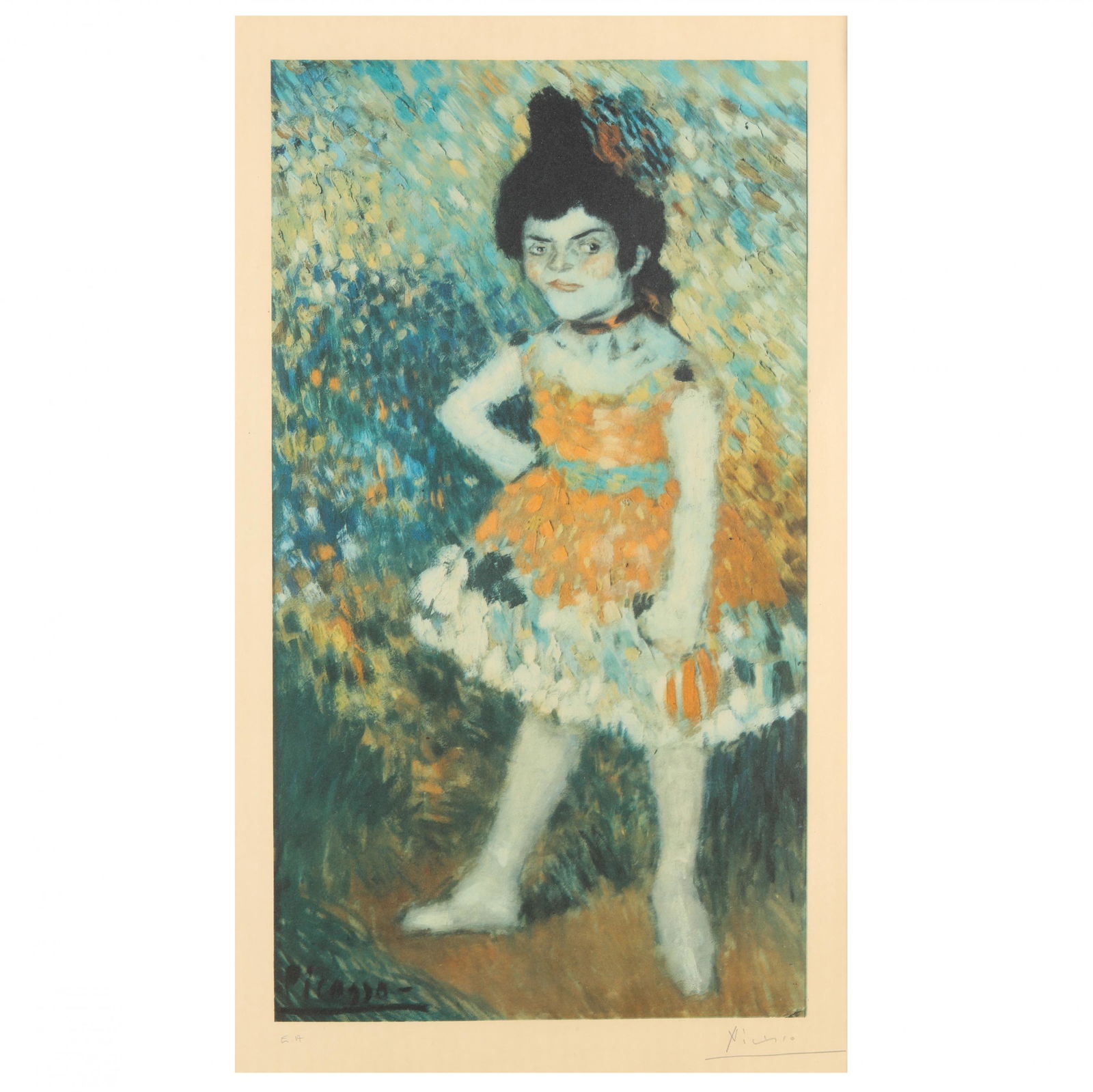 after Pablo Picasso (Spanish, 1881-1973),  Danseuse (1 of 6)