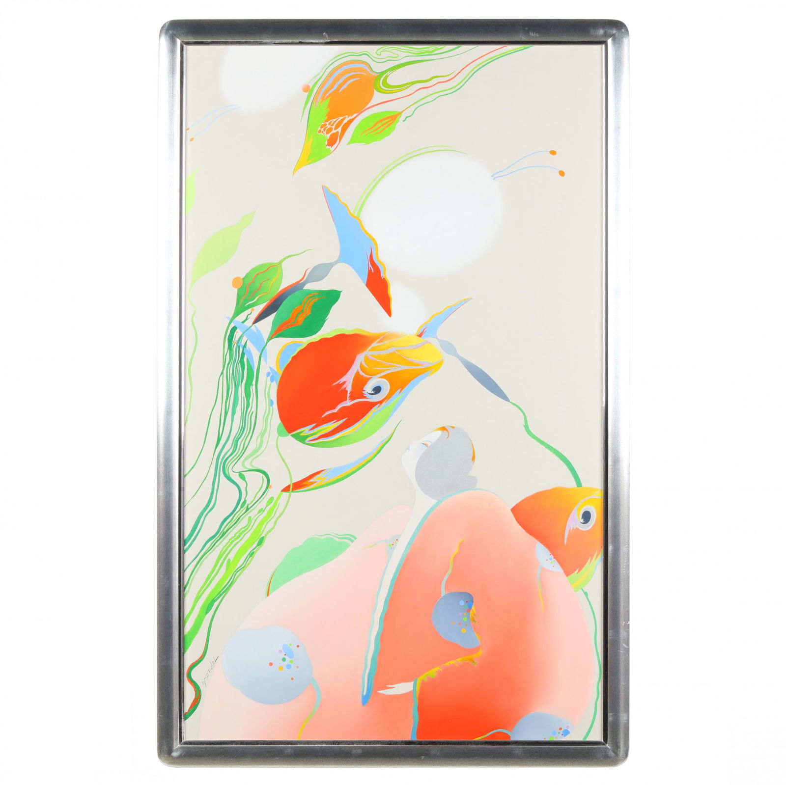 Burt Groedel (American, b. 1937), Woman in a Kimono: Burt Groedel (American, b. 1937), Woman in a Kimono IIIoil on canvas, signed "Groedel" at left, inscribed with title to verso, framed. Frame dimensions 53 1/2 x 33 12 in. Private Collection, Wilmingto