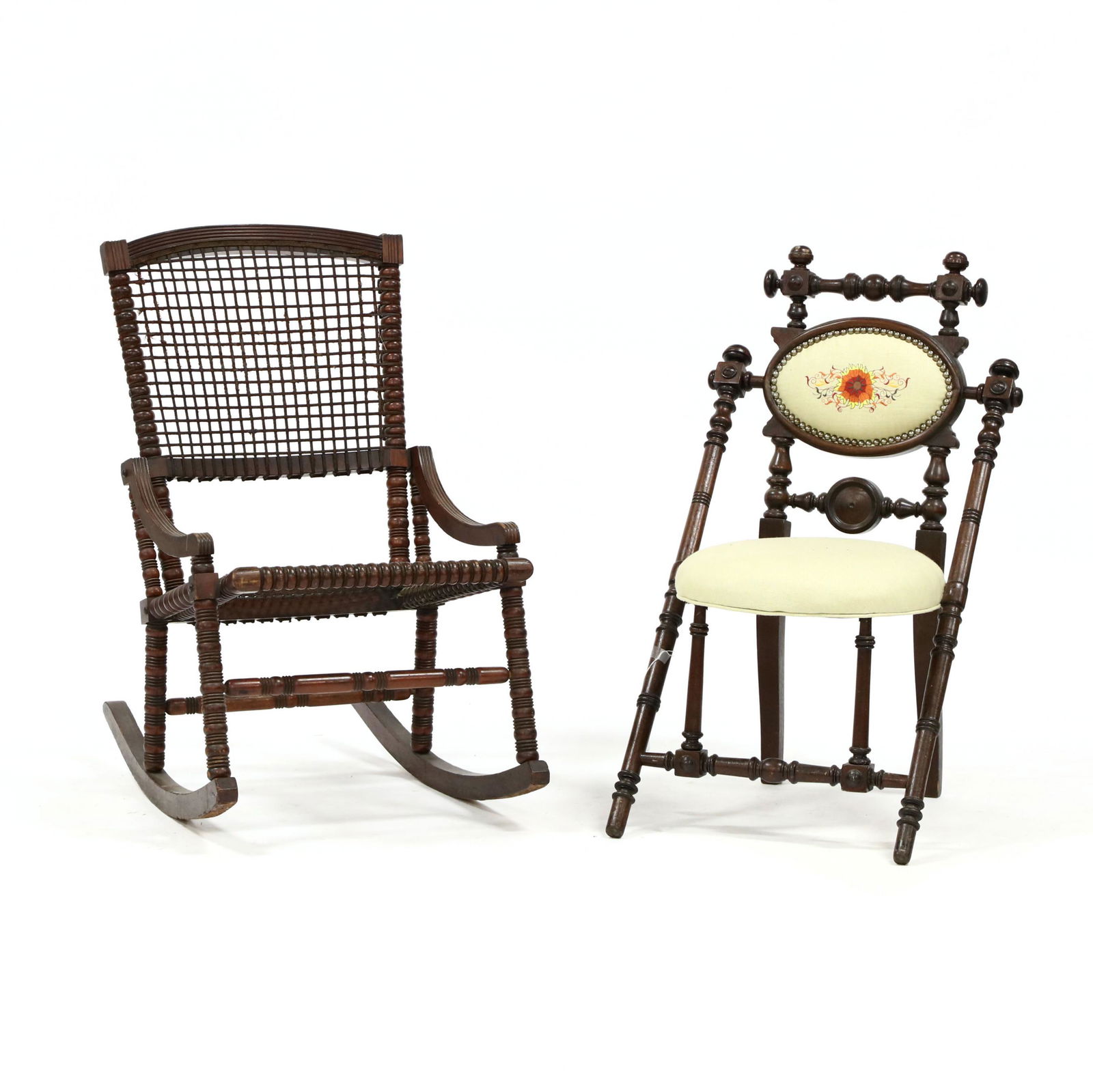 George Hunzinger, Rocking Chair and Side Chair (1 of 4)