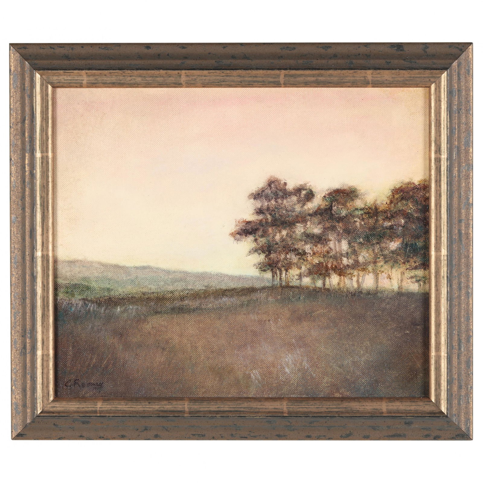 Christine Rooney (American), Landscape at Dusk (1 of 3)