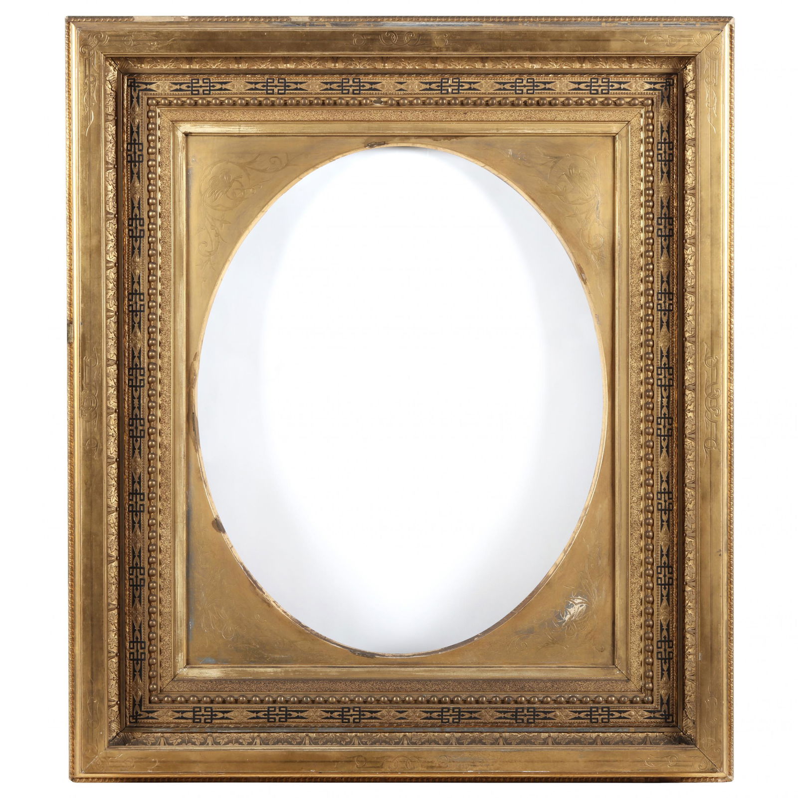 Antique American Gilt and Ebonized Wood Frame (1 of 7)