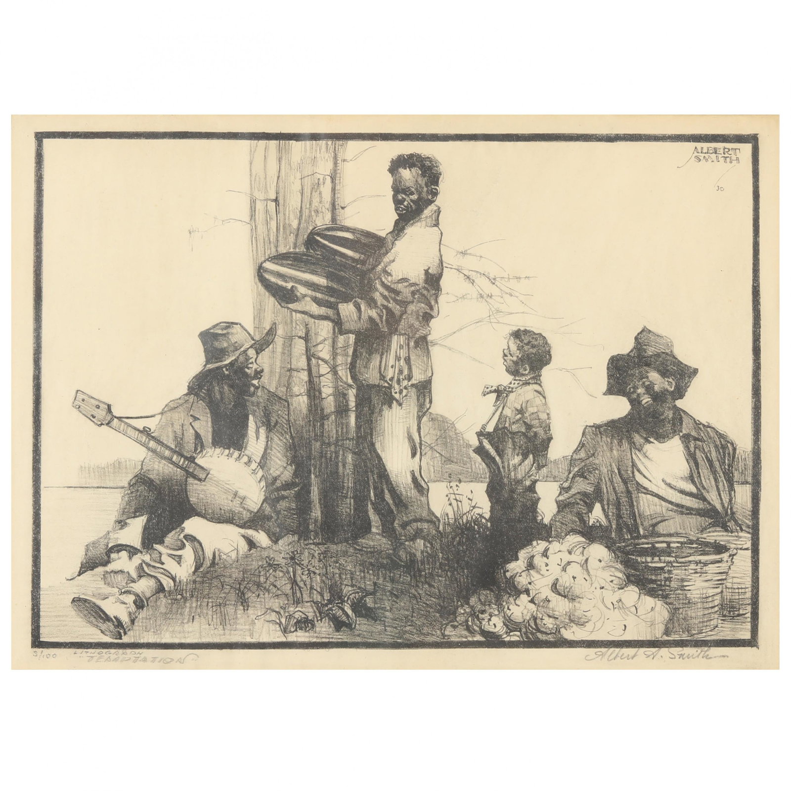 Albert Alexander Smith (American/French, 1896-1940), (1 of 5)