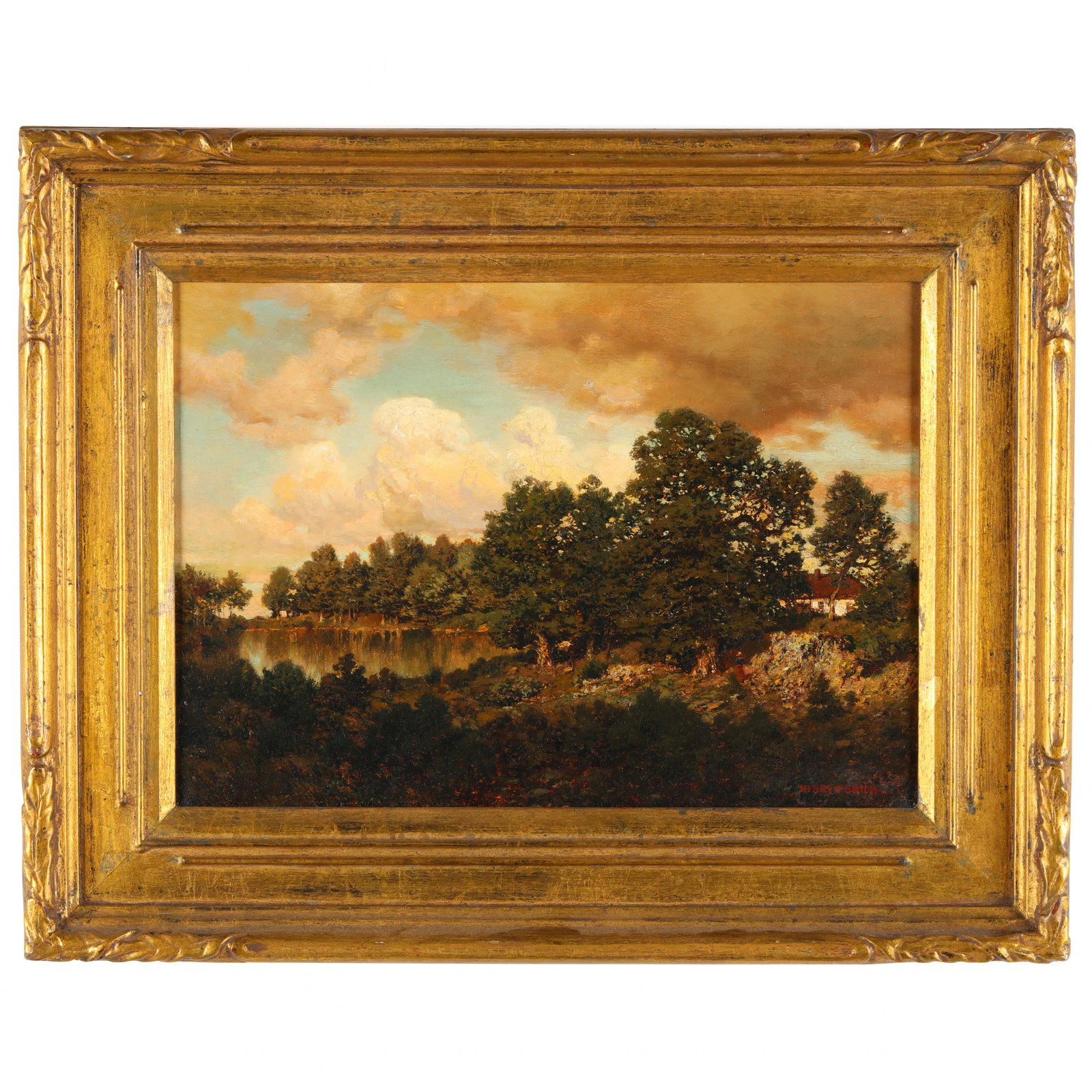 Henry Pember Smith (American, 1854-1907), Landscape (1 of 6)