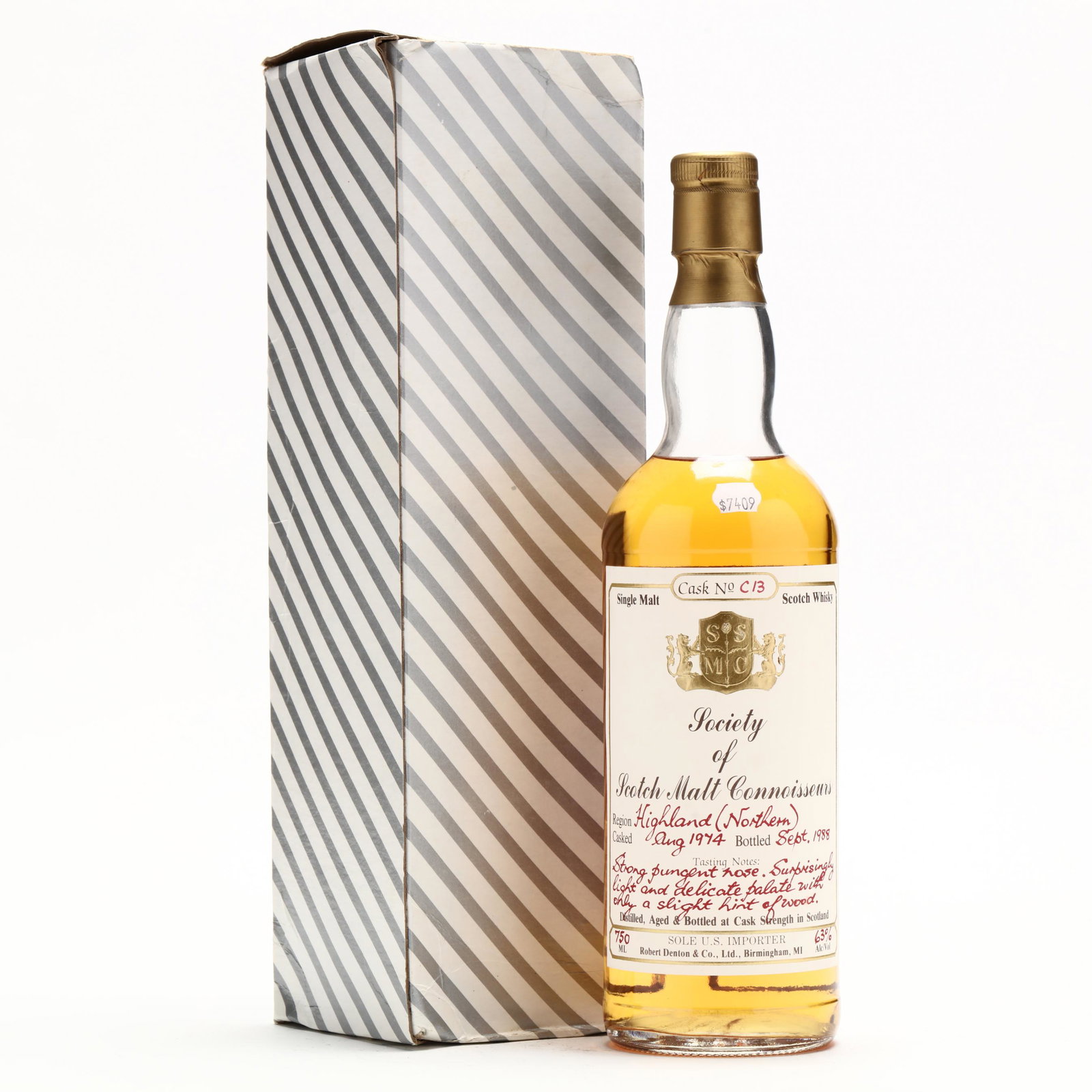 Society of Scotch Malt Connoissuers: Society of Scotch Malt Connoissuers The buyer acknowledges that he/she is acting within compliance with their state and local laws in regards to the purchase, transportation and delivery of spirituous