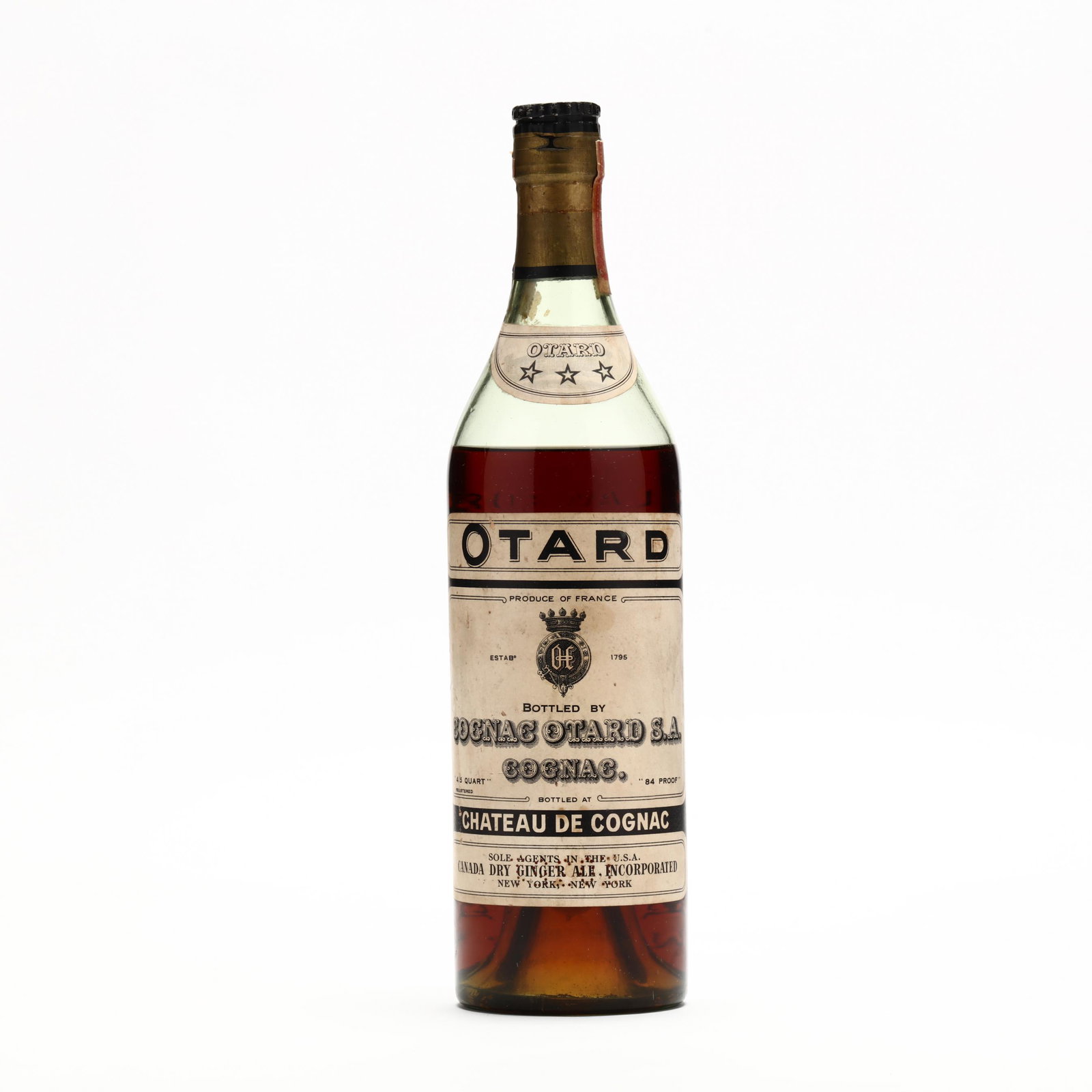 Otard 3 Star Cognac: Otard 3 Star Cognac The buyer acknowledges that he/she is acting within compliance with their state and local laws in regards to the purchase, transportation and delivery of spirituous liquors. The bu