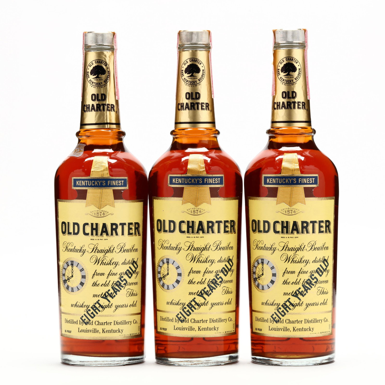 Old Charter Bourbon Whiskey: Old Charter Bourbon Whiskey The buyer acknowledges that he/she is acting within compliance with their state and local laws in regards to the purchase, transportation and delivery of spirituous liquors