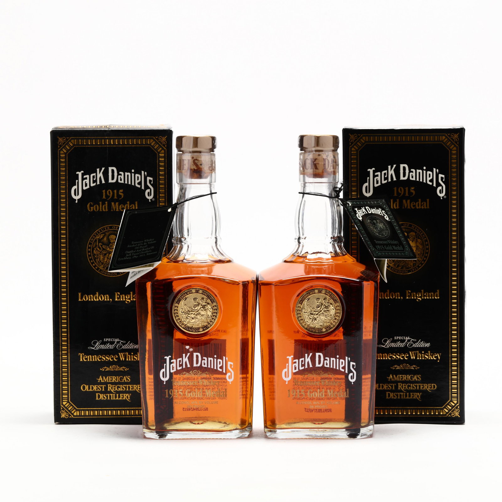Jack Daniels 1915 Gold Medal Tennessee Whiskey: Jack Daniels 1915 Gold Medal Tennessee Whiskey The buyer acknowledges that he/she is acting within compliance with their state and local laws in regards to the purchase, transportation and delivery of