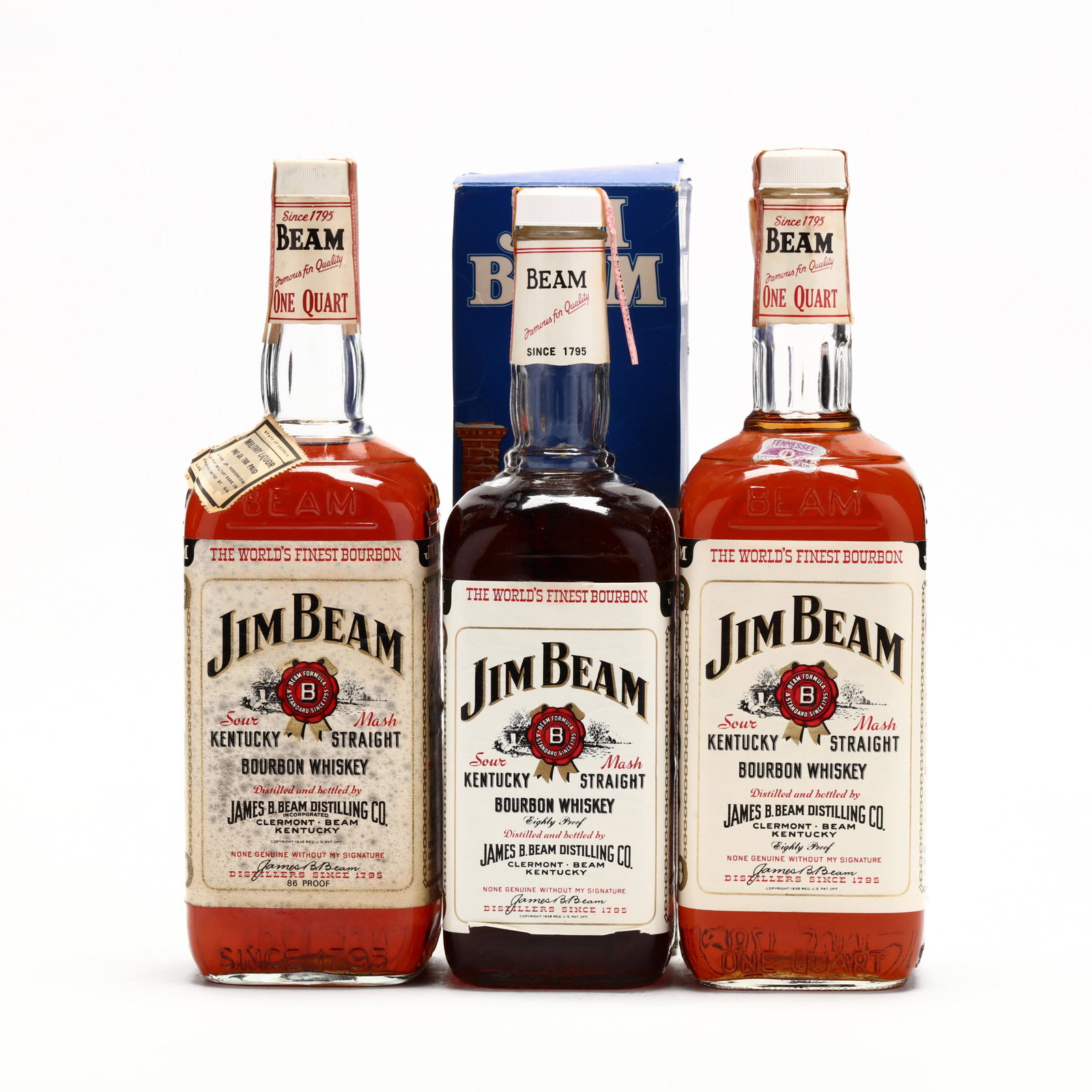 Jim Beam Kentucky Straight Bourbon Whiskey: Jim Beam Kentucky Straight Bourbon Whiskey The buyer acknowledges that he/she is acting within compliance with their state and local laws in regards to the purchase, transportation and delivery of spi
