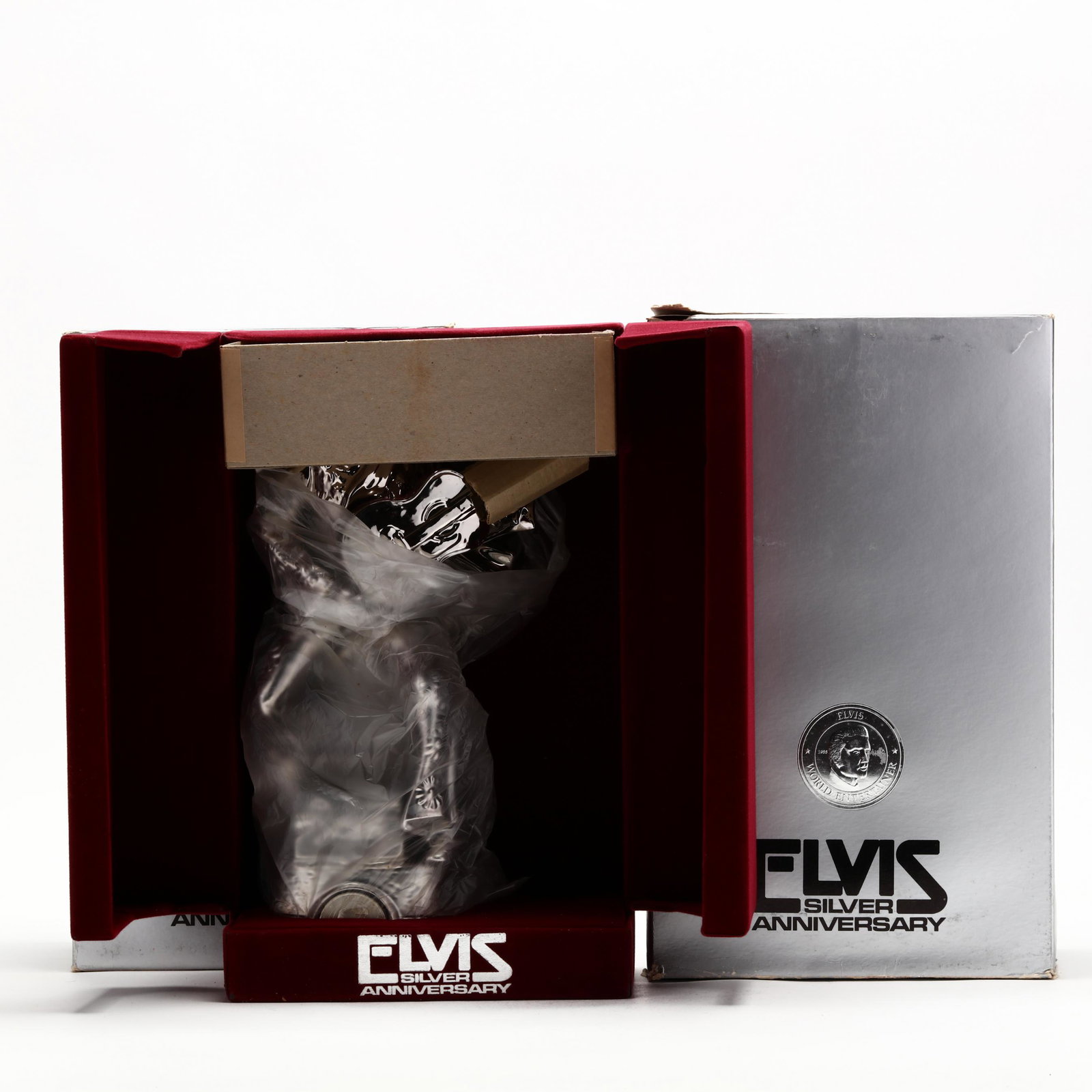 McCormick American Blended Whiskey in 25th Anniversary: McCormick American Blended Whiskey in 25th Anniversary Silver Elvis Decanter Music Boxes The buyer acknowledges that he/she is acting within compliance with their state and local laws in regards to th