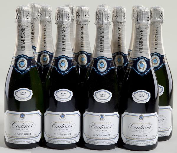 Oudinot Champagne: Oudinot Champagne - NV Cuvee Brut good condition "...This wine takes Cabernet Sauvignon/Merlot to new heights in Chile... The nose boasts intense, sweet aromas of blackcurrants, cherries, herbs and va