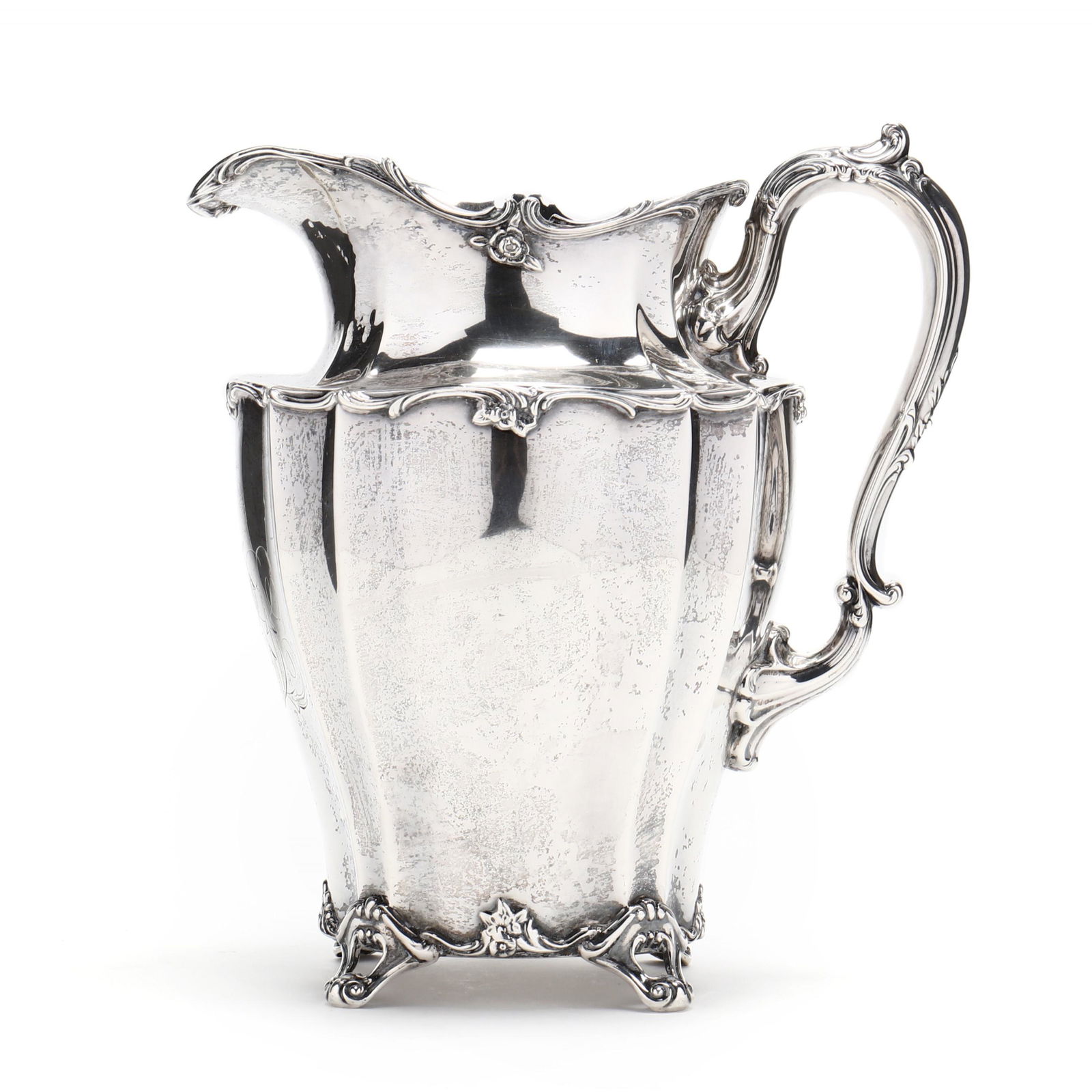 An Antique Gorham Sterling Silver Water Pitcher (1 of 6)