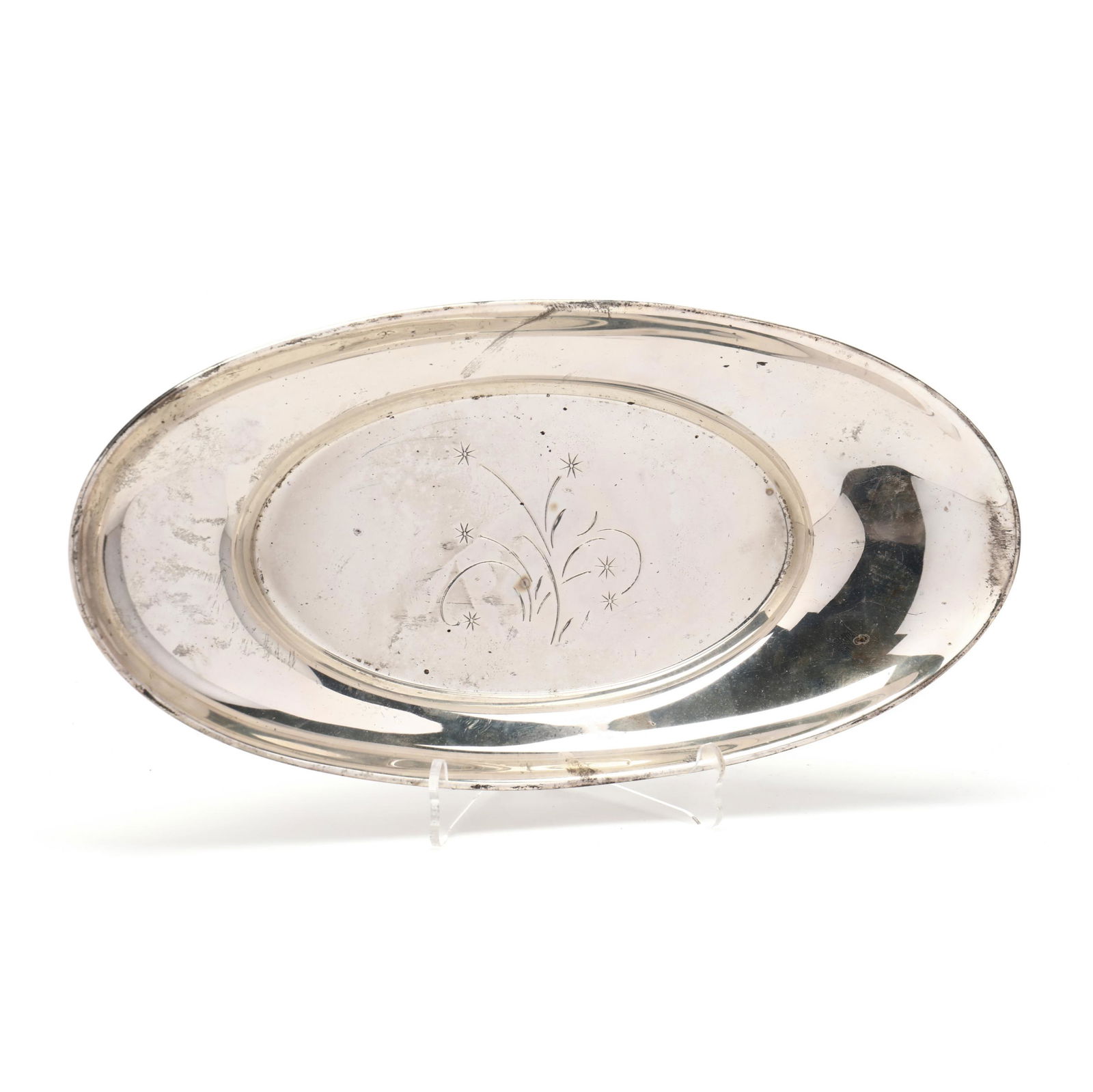 Gorham  Celeste  Sterling Silver Bread Dish (1 of 4)