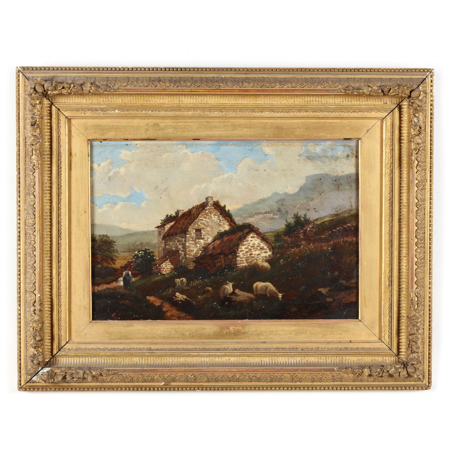 Scottish School (19th century), Landscape with Stone (1 of 6)